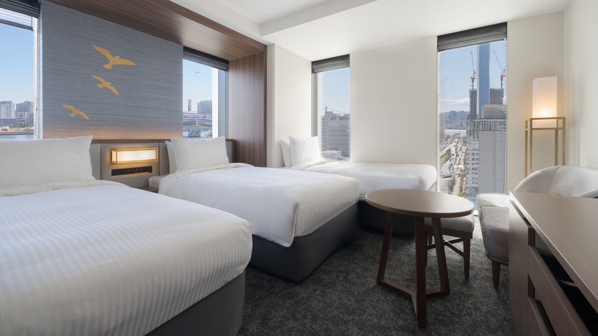 [Executive Corner Twin] Triple specification / 35 square meters / 3 separate bathrooms with washing area