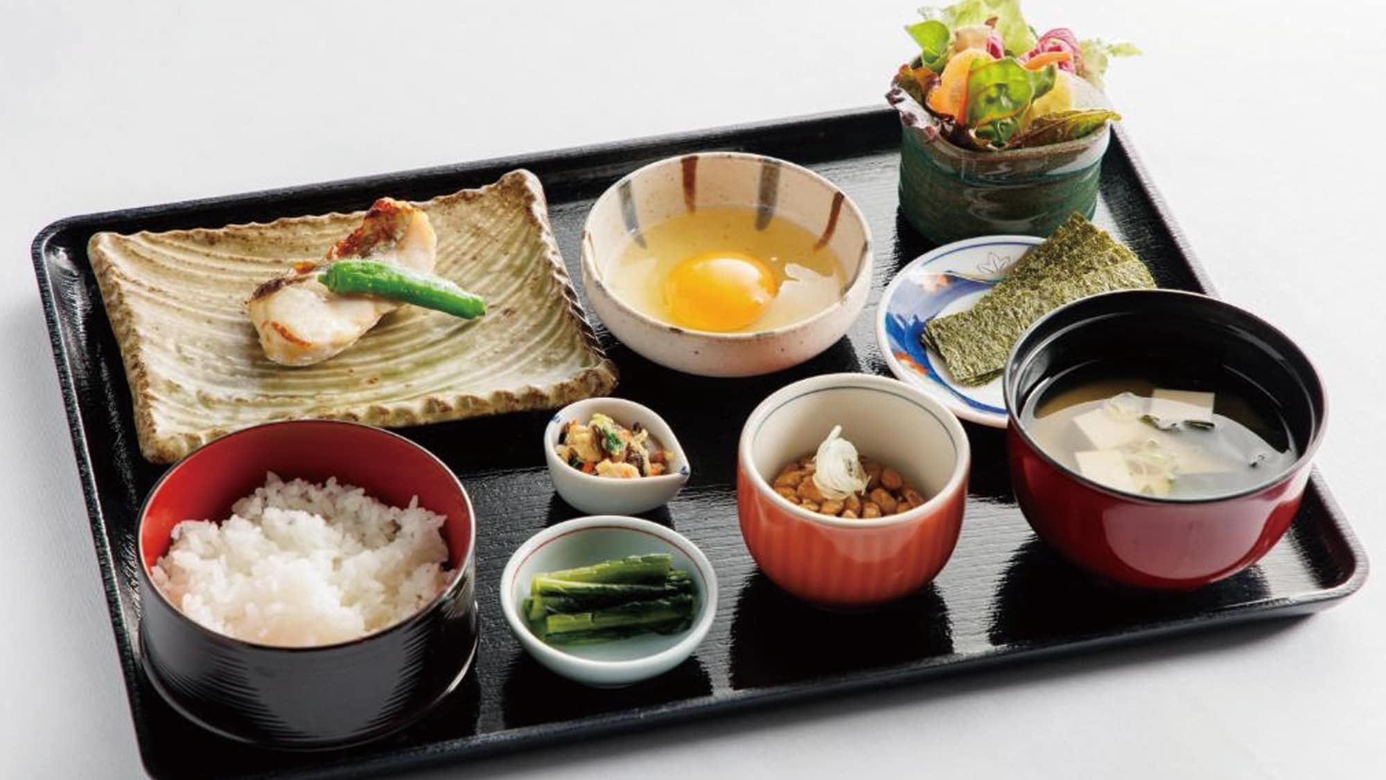 Japanese breakfast set image