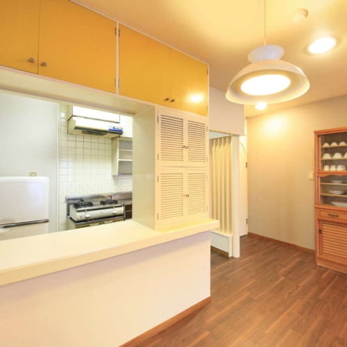 Tất cả các phòng 3LDK rộng rãi đều có bếp. Bạn có thể mang theo đồ ăn riêng.