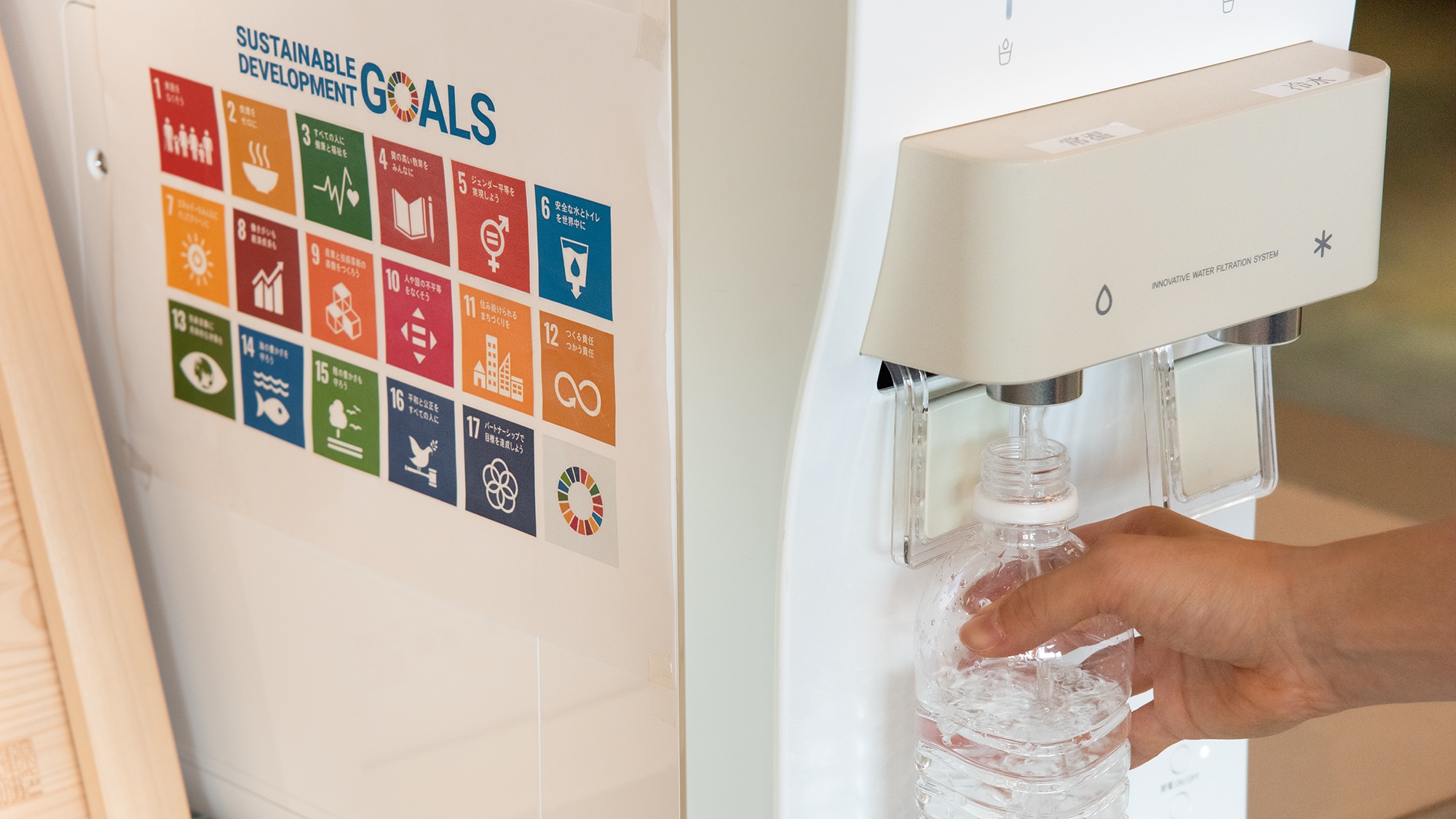* [SDGs] We are working on SDGs by utilizing My Bottle.