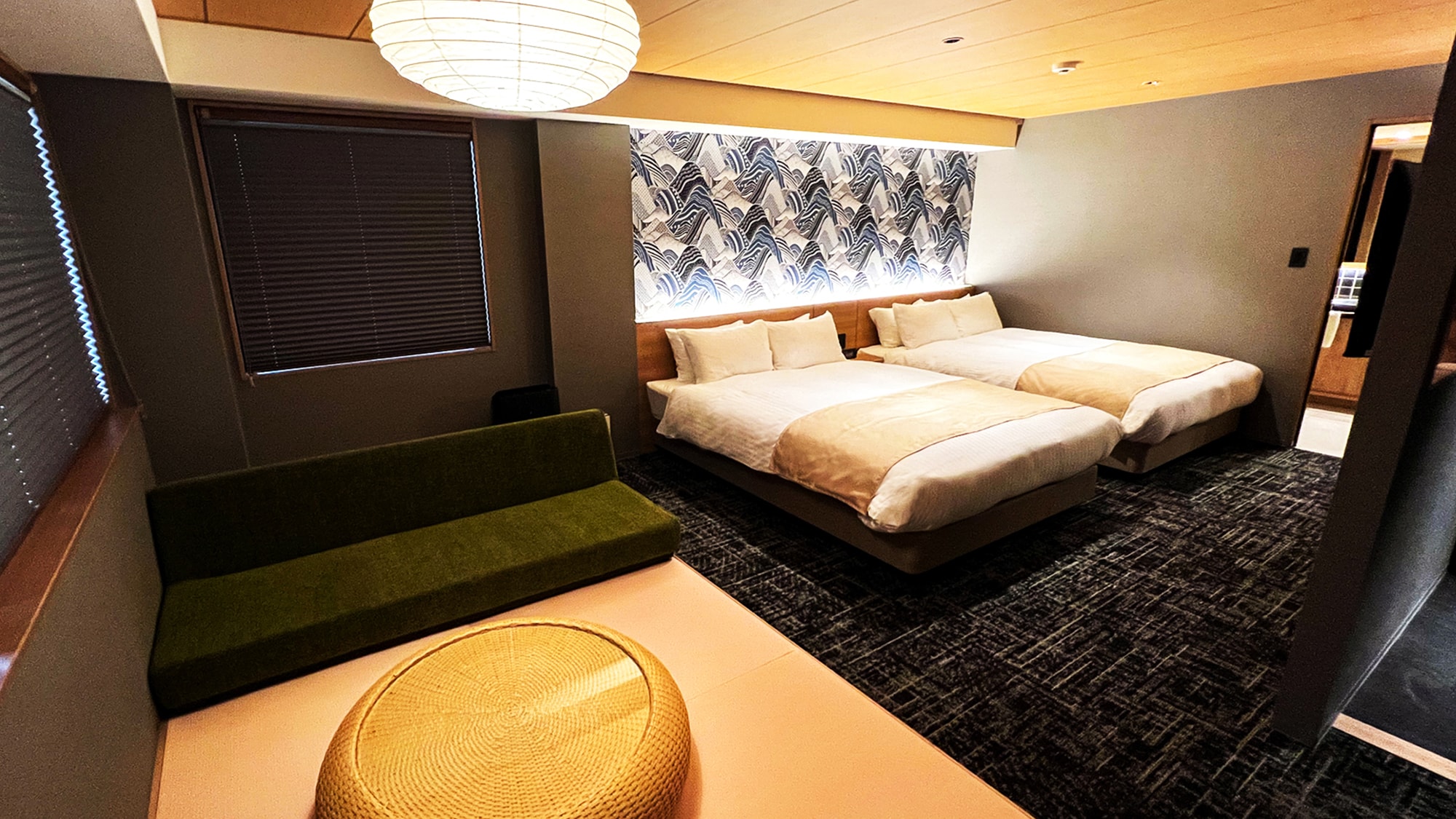 Rinn Hotel Gion Shirakawa 雙床房 - 附沙發床