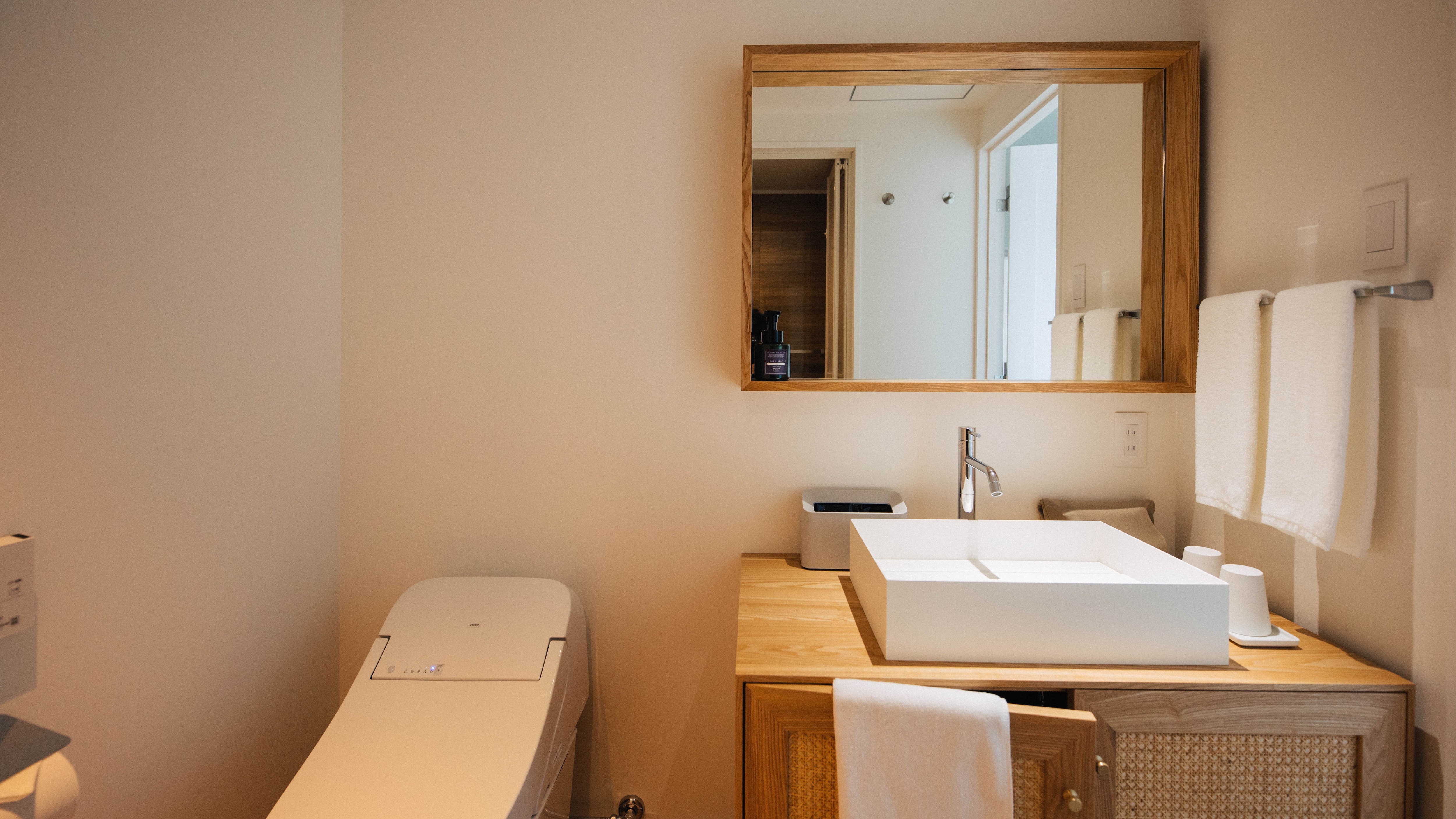 [Twin room] Washroom space