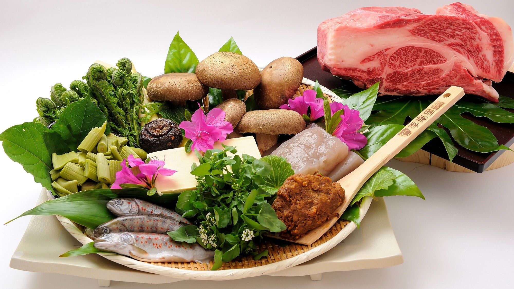 Locally selected ingredients