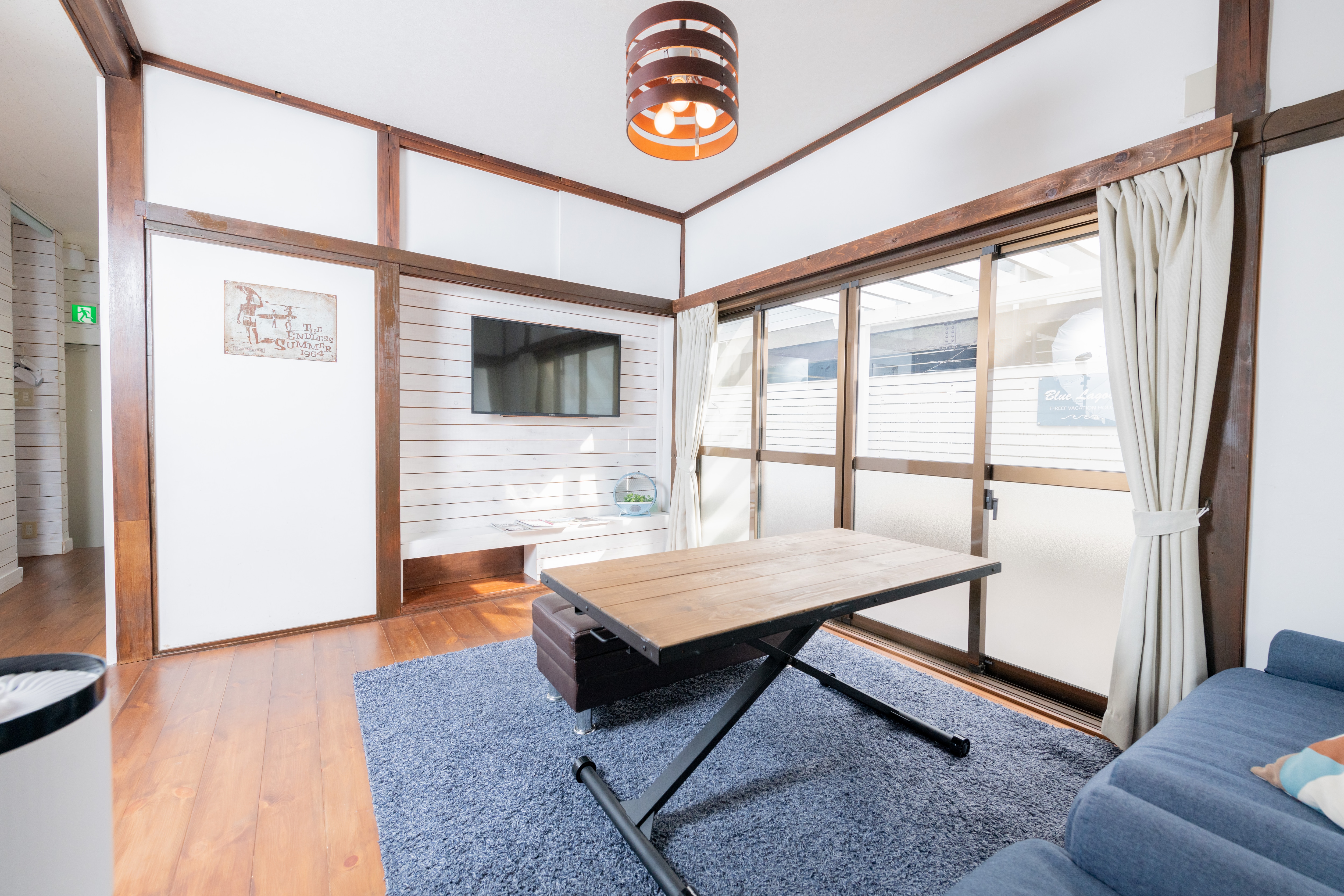Living room and bedroom
