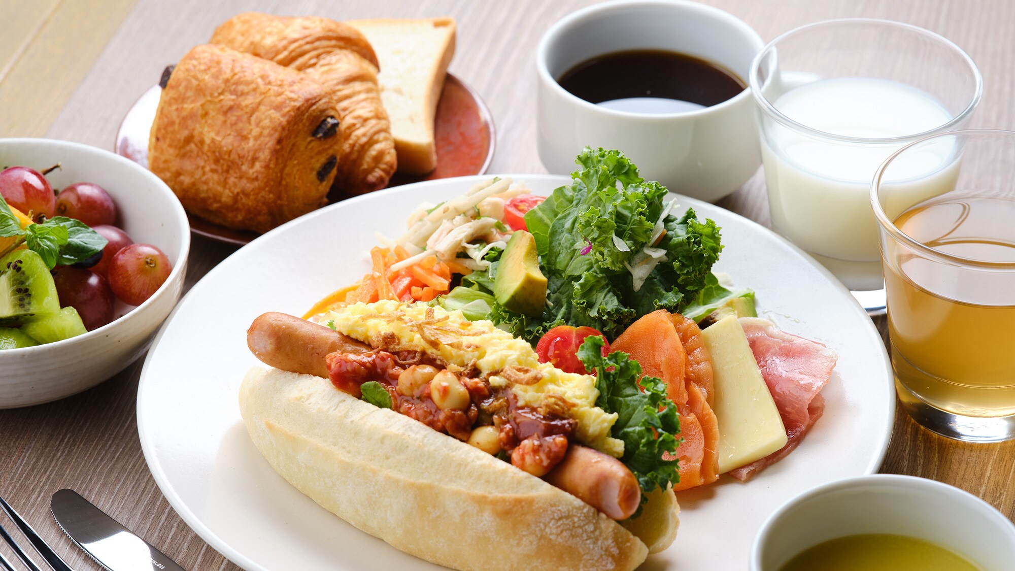 Breakfast buffet