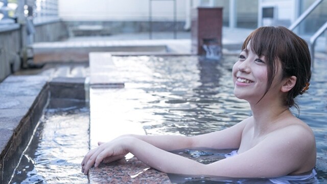 [Kinin no Yu/open-air bath]