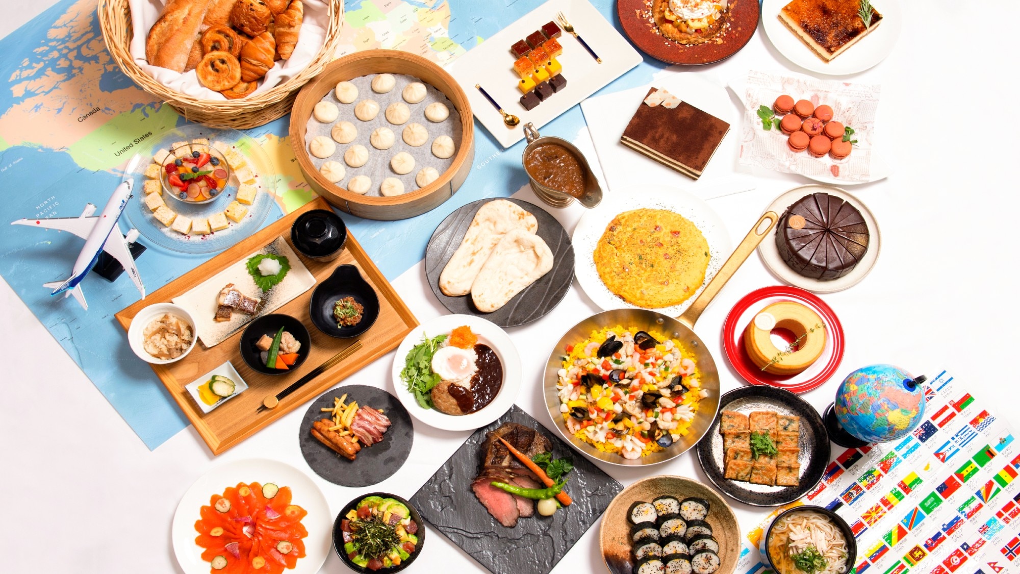 ■ "Breakfast of the world" where you can enjoy 25 kinds of meals from all over the world