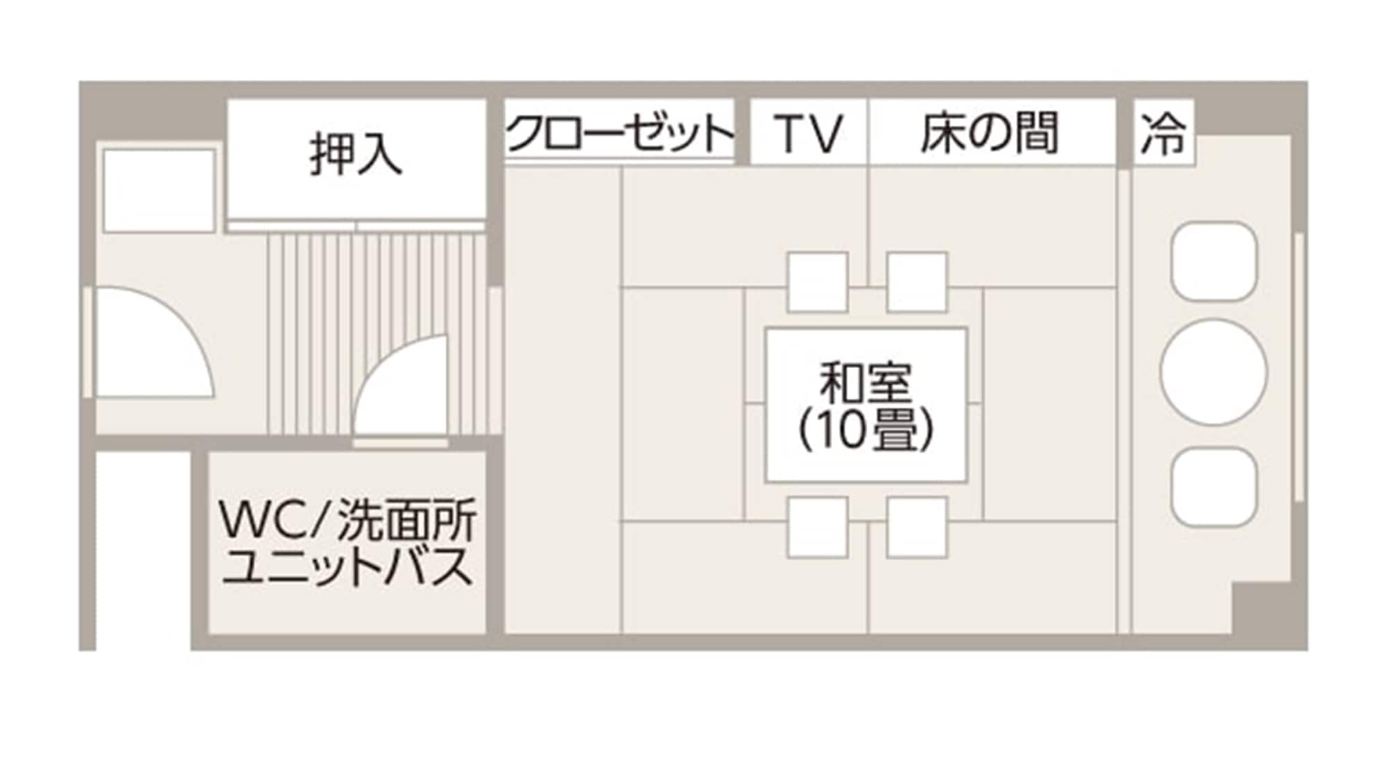 ■[平面圖] 日本房間