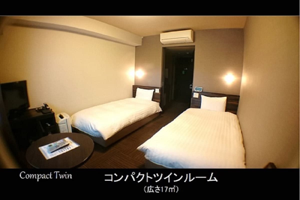 ■ Compact twin room (17㎡) ■ Bed size 100 & times; 195/90 & times; 195 2 units