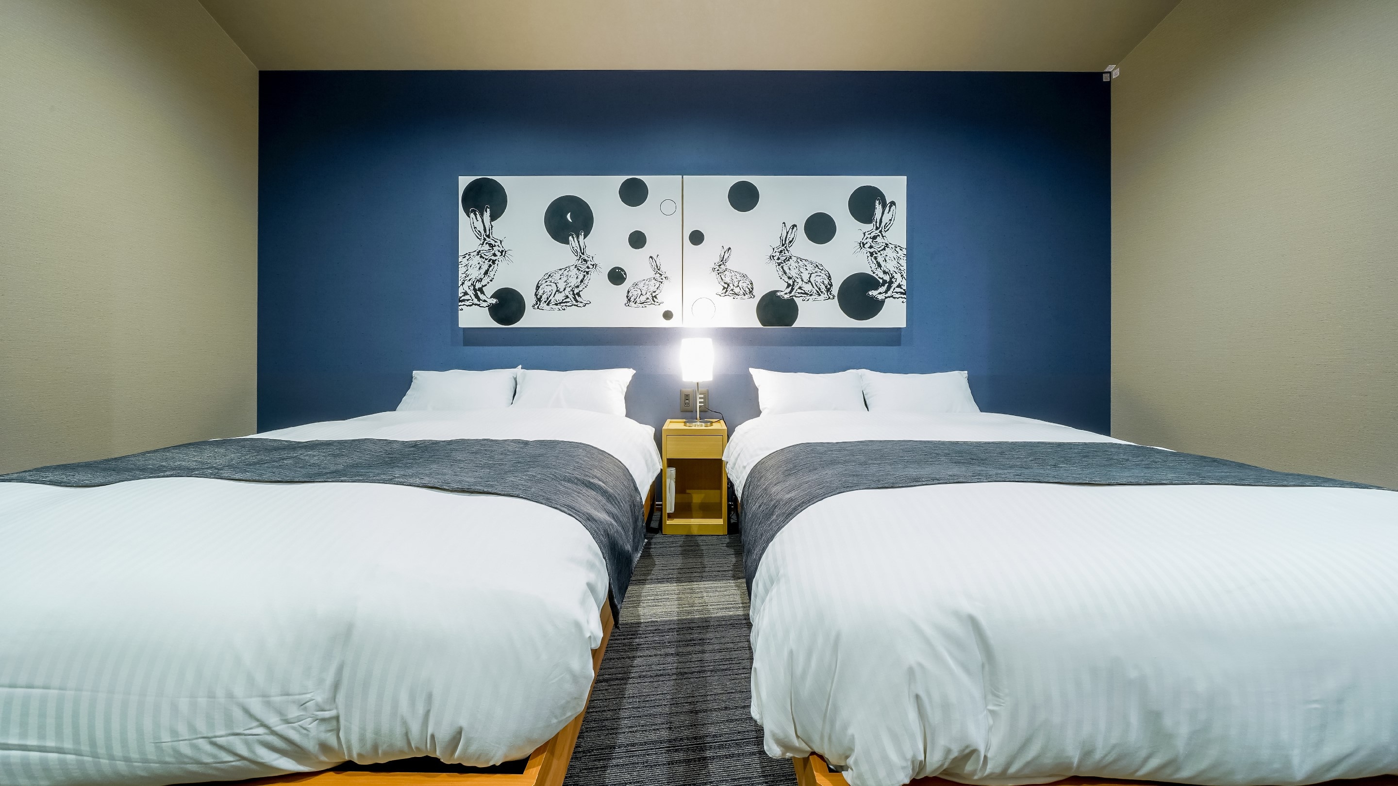 [2 double beds] Standard quad