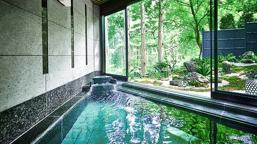 [Onsen private bath] You can enter the bath 24 hours a day, almost anytime.