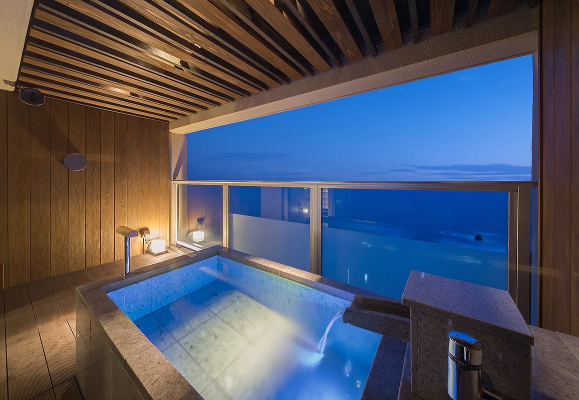Guest room with open-air bath "Kazene" (non-smoking indoors)