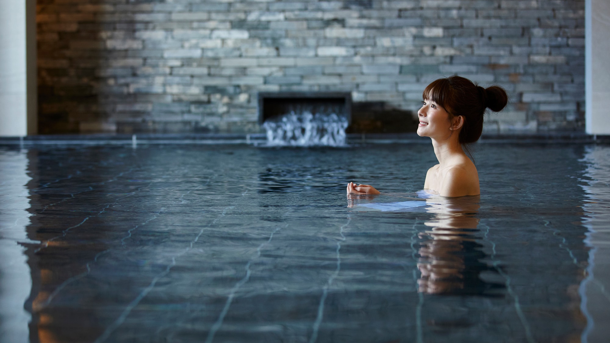 Chatan Onsen Natural hot spring large public bath Natural hot spring Spring quality: Simple hot spring (hypotonic, weakly alkaline hot spring)
