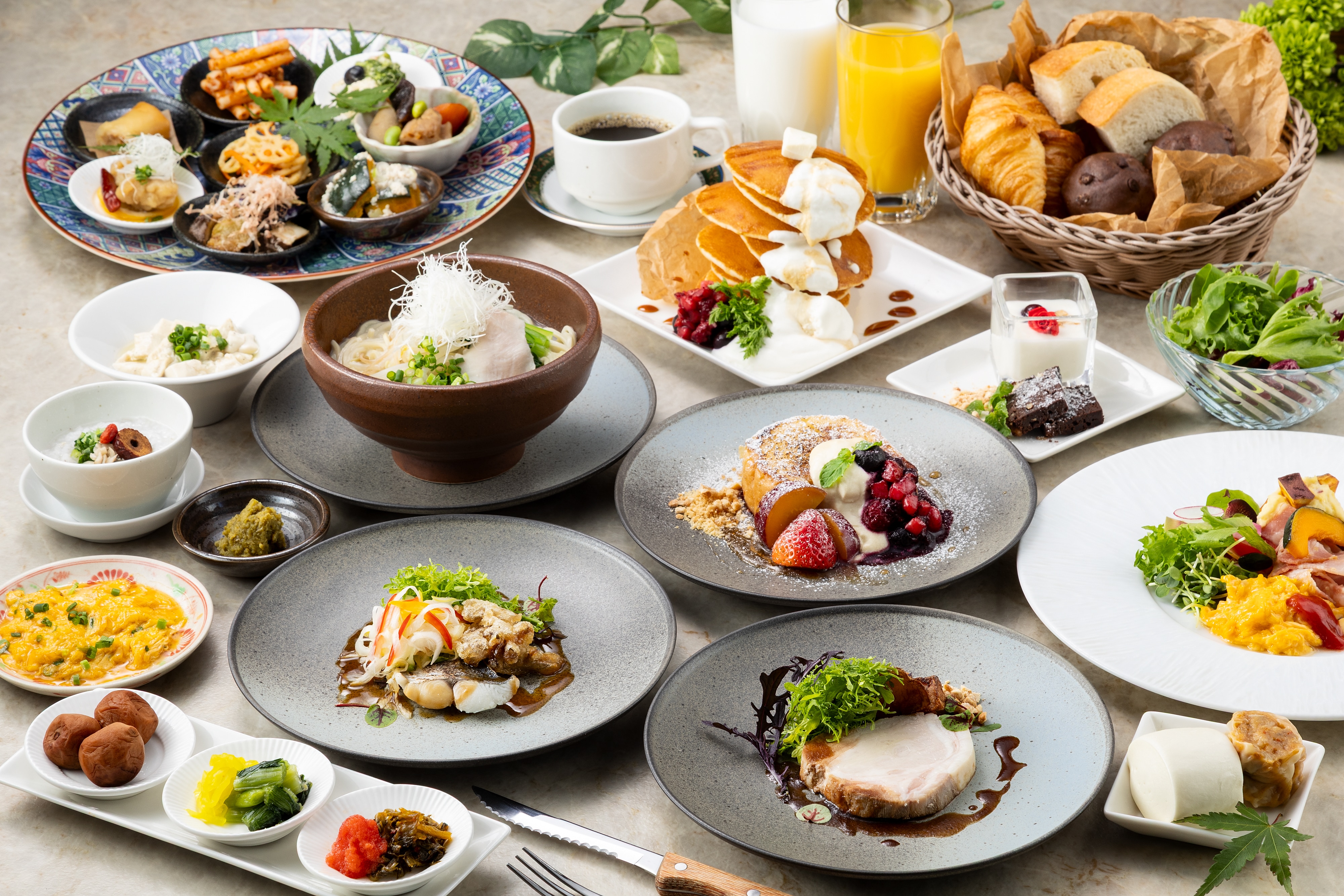 Prasmanan sarapan (gambar)