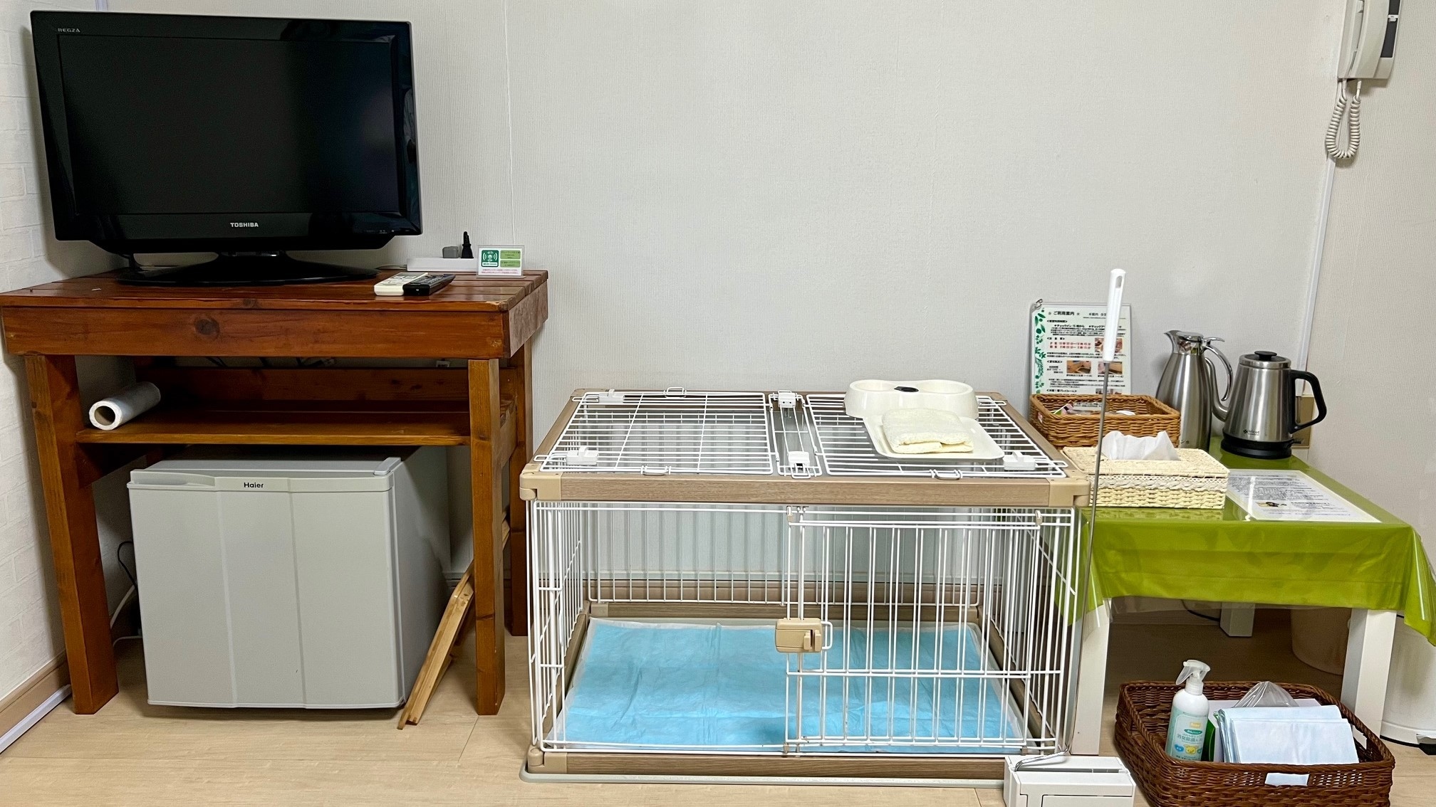 Annex 1st floor: 2 bedrooms for pets
