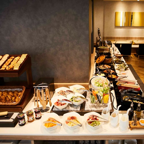 [Breakfast of feast vegetables] Colorful original dishes supervised by Koji Emoto, head chef of Sapporo Park Hotel