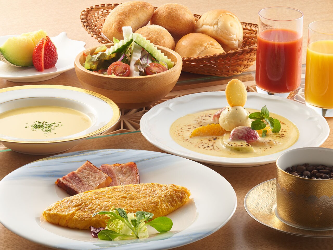 Choice of meals: Breakfast "Western"