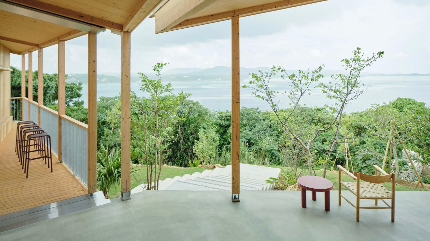 (sea) Japanese-style room terrace