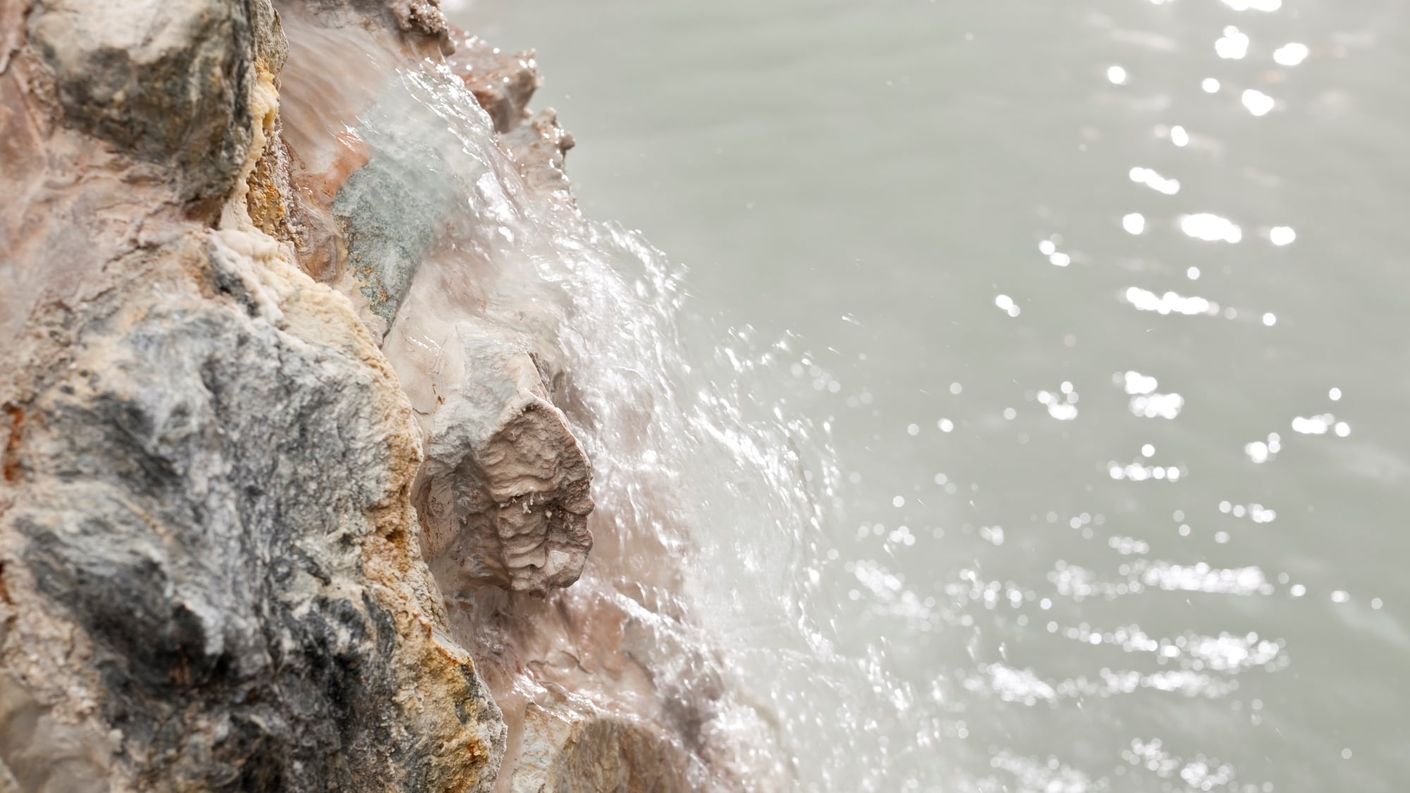 Hot spring: Sulfur spring