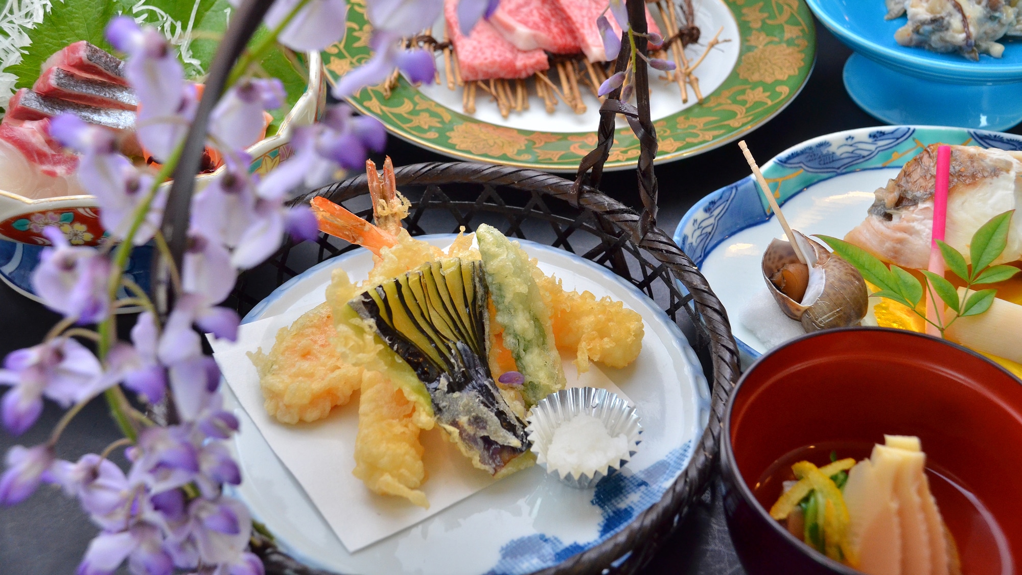 [Seasonal Kaiseki / Example] Tempura