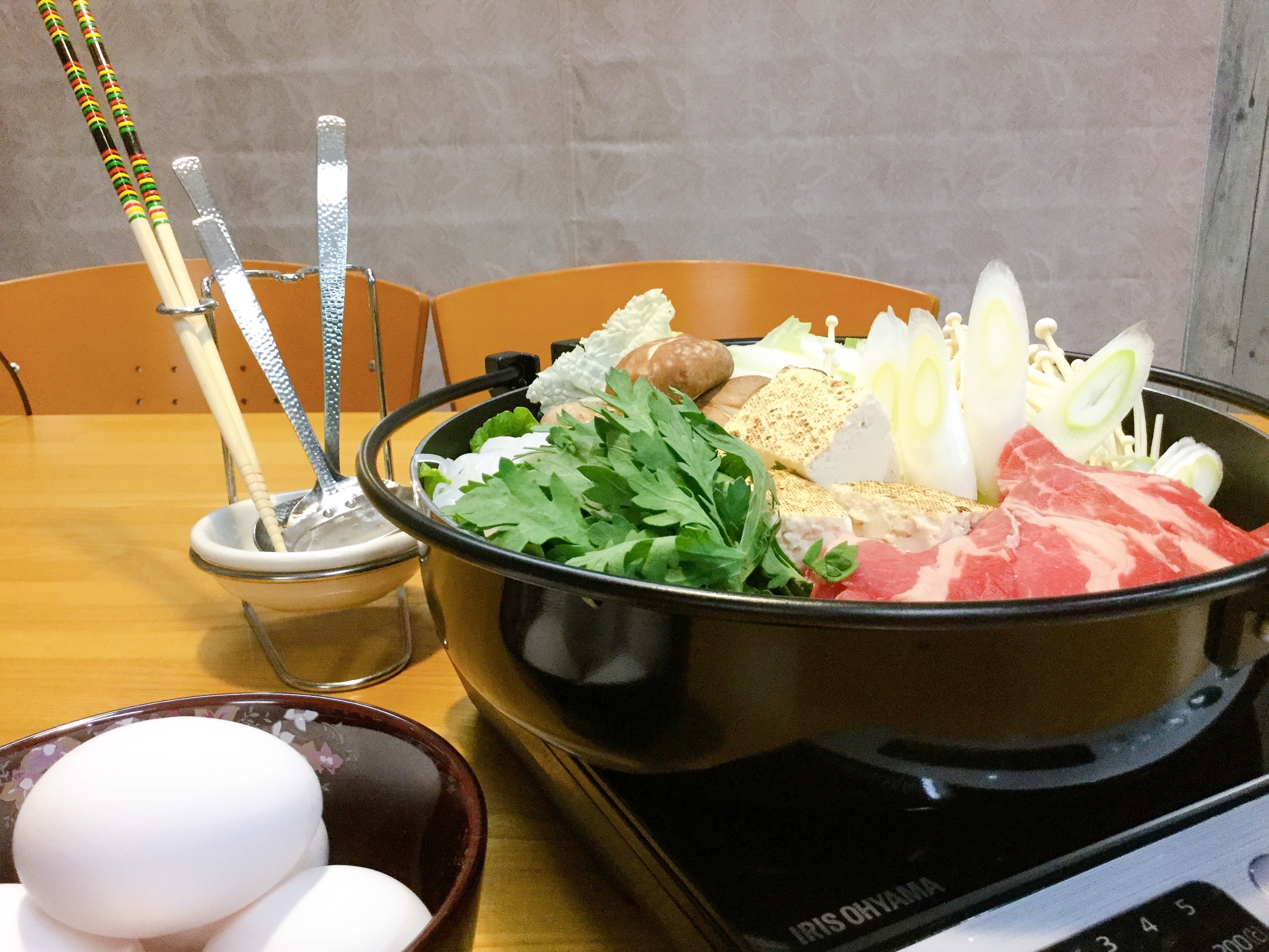 Dinner plan (Sukiyaki)