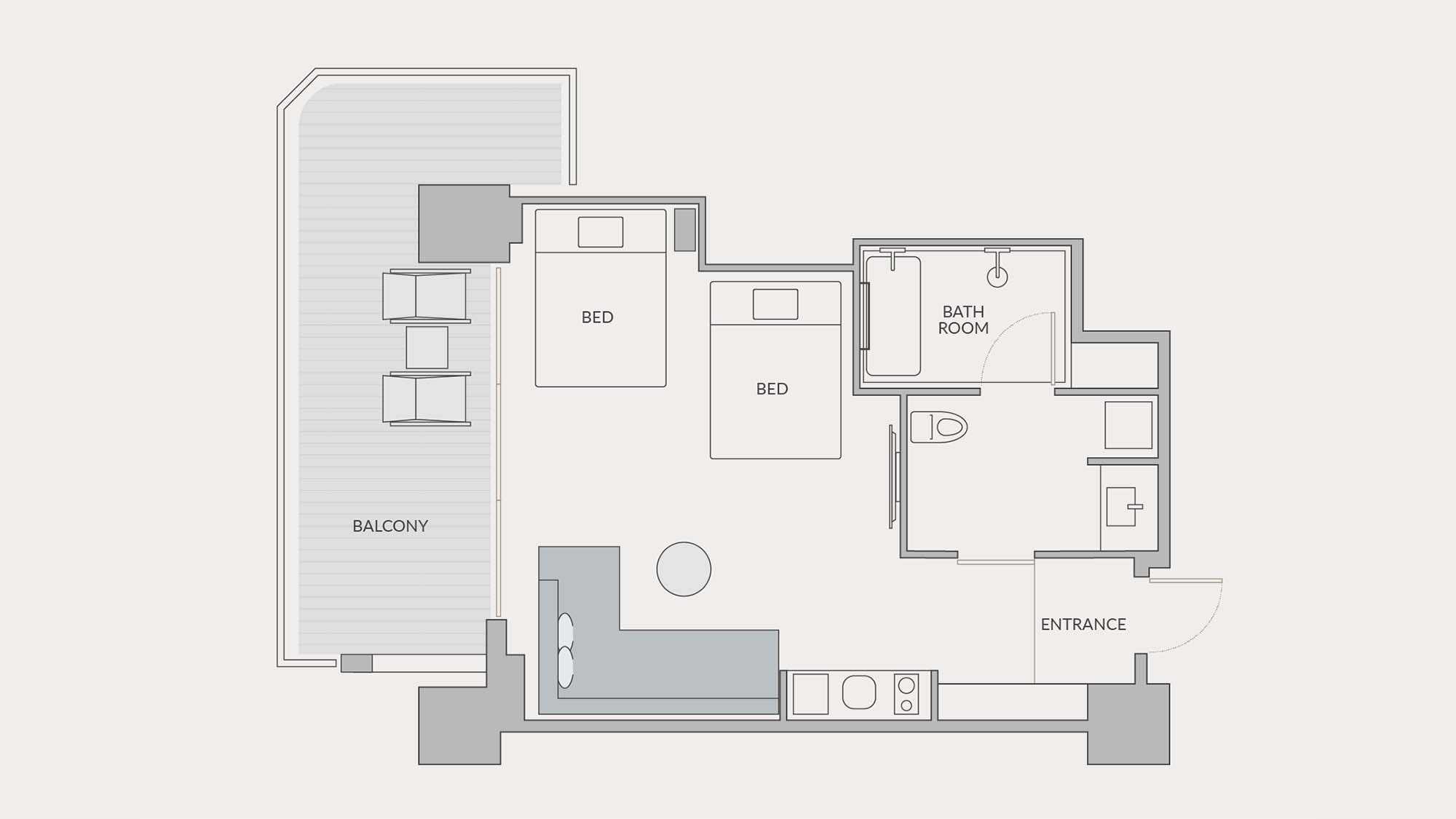 Superior Twin (Barrier-free)