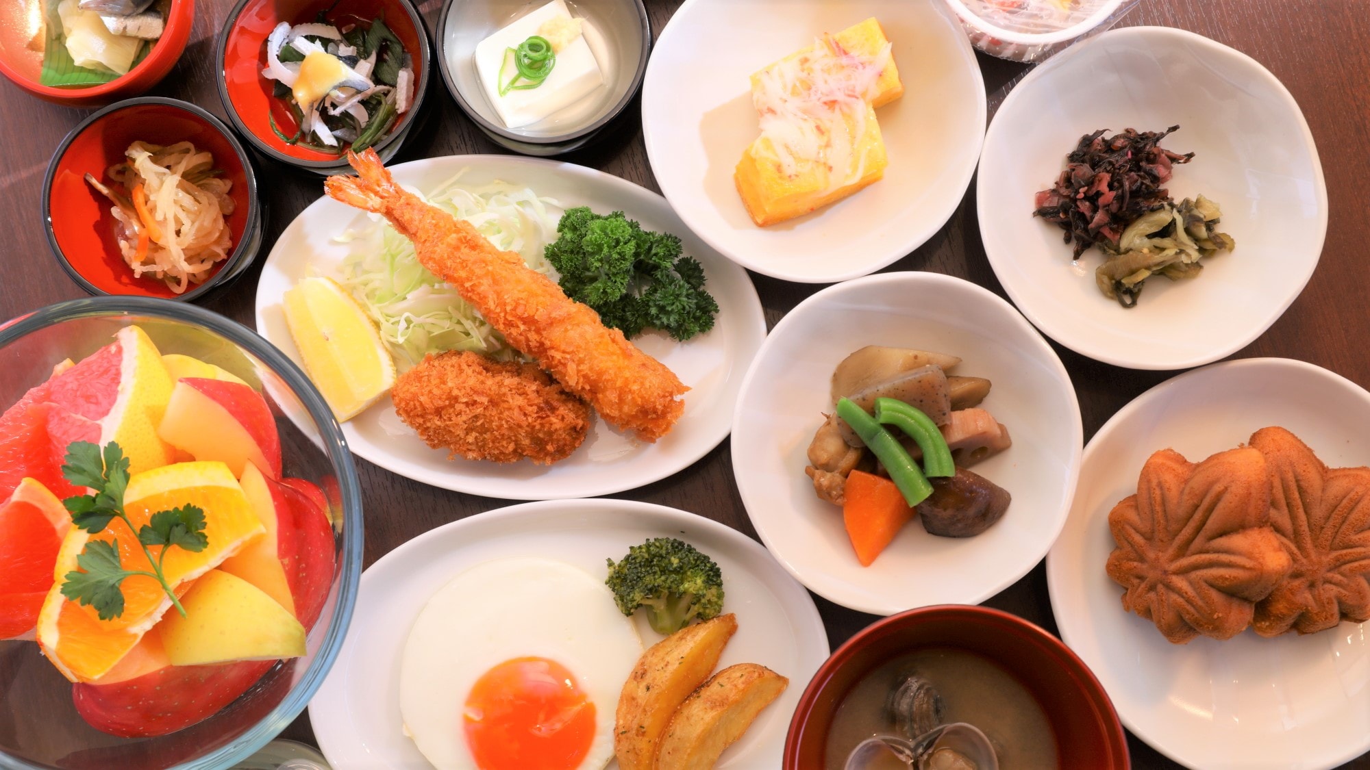 [Breakfast] Aji Meguri Yokocho - Local delicacies and a colorful breakfast
