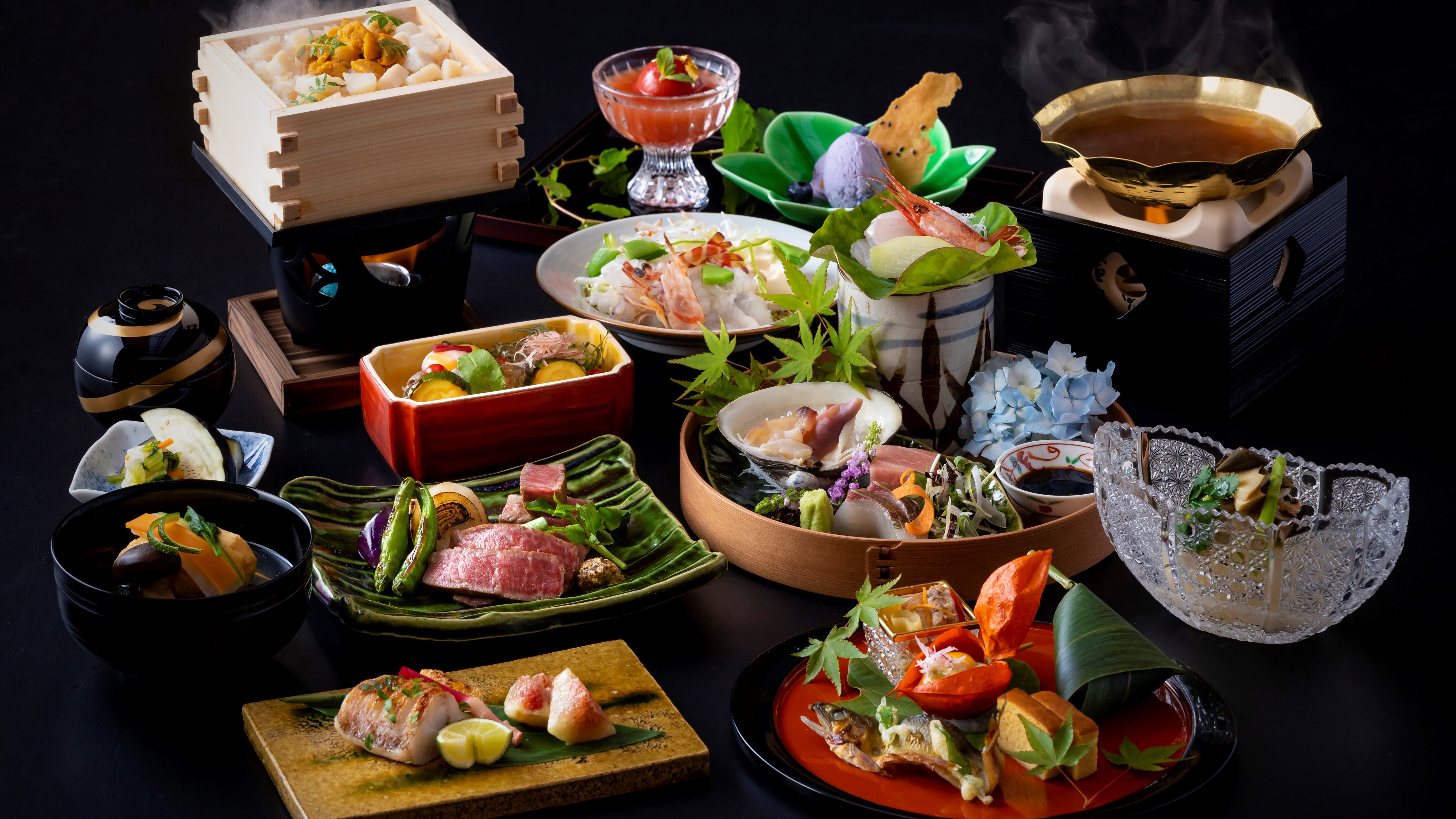 Example of specially selected kaiseki