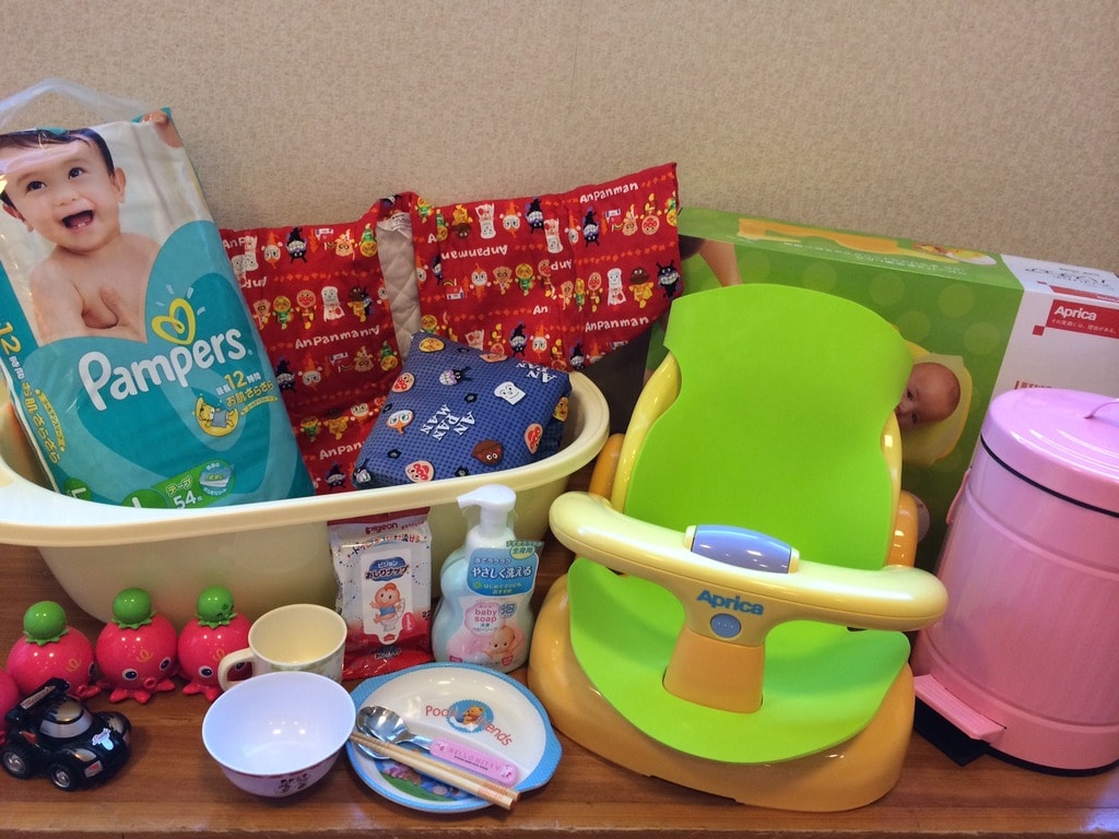 Rất nhiều đồ dùng cho trẻ em (chỉ dành cho kế hoạch cho trẻ em) *Chỉ có hình ảnh, số lượng có hạn