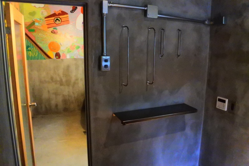 Bathroom entrance