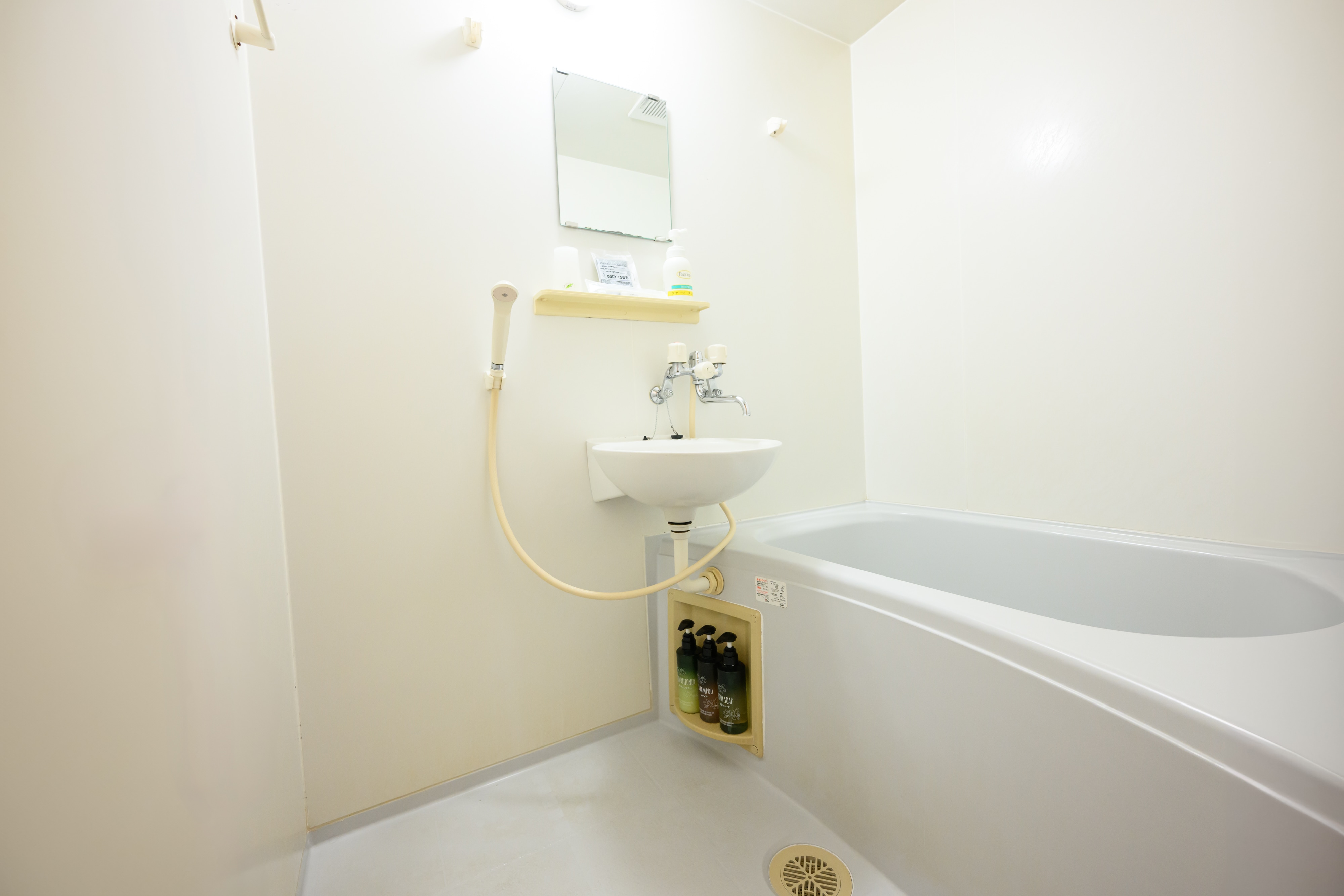 [Fully equipped for comfortable long-term stays] All rooms have separate bathrooms and toilets, and washrooms