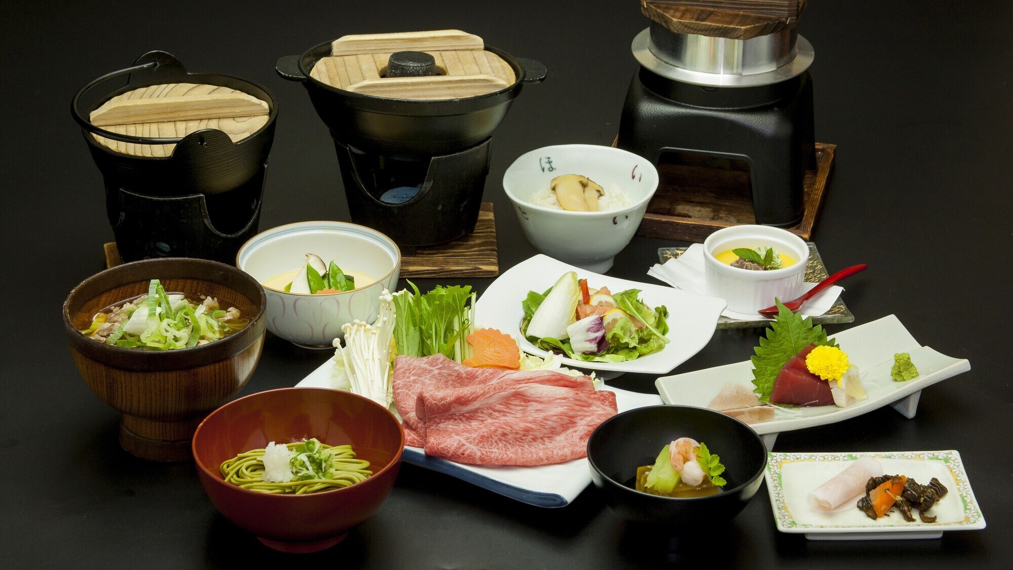 [Beef Shabu Imo-ni Enjoyment Plan] Enjoy a luxurious banquet course meal with Yamagata beef for a satisfying experience