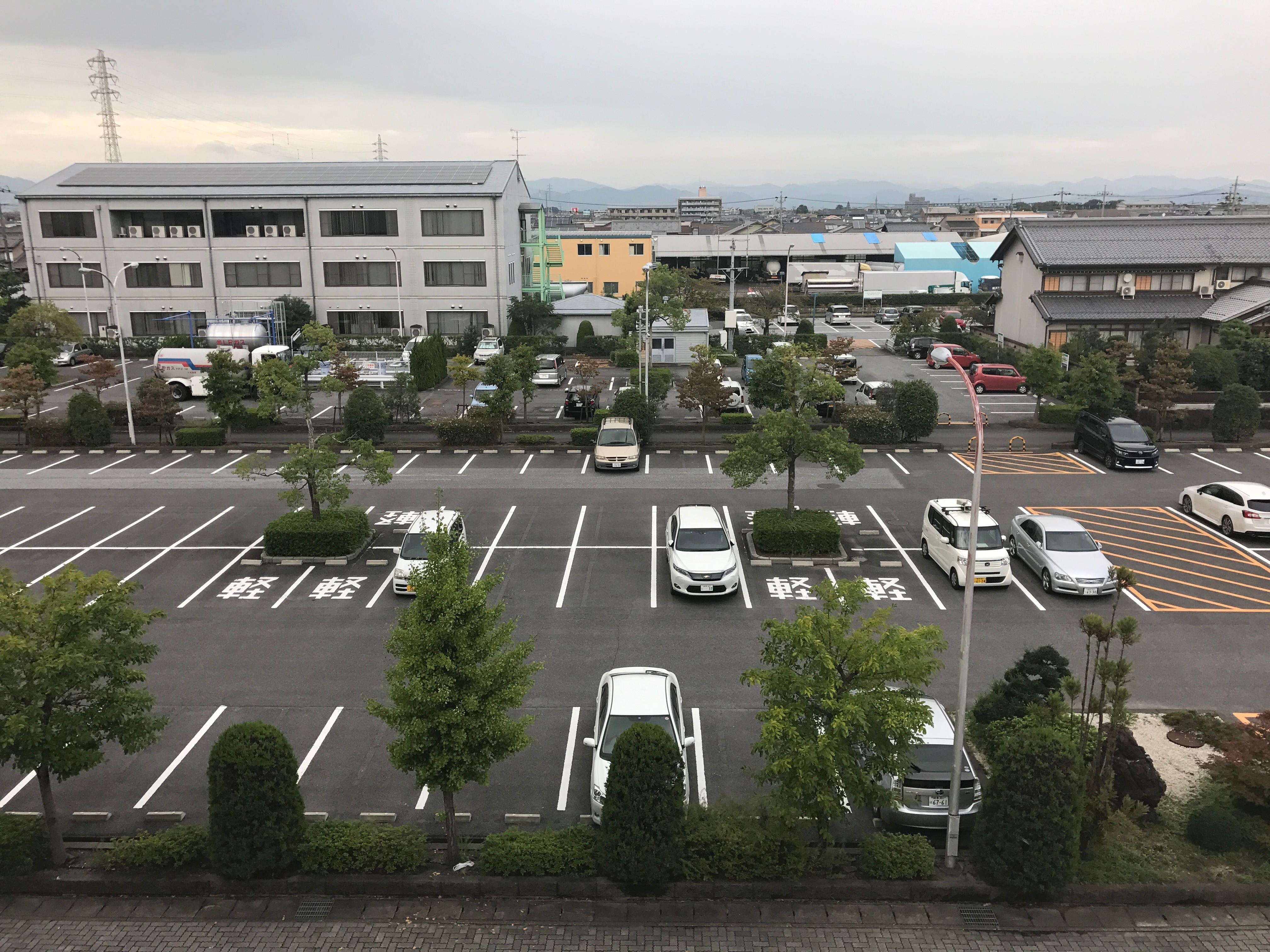 停車場（飯店北側）