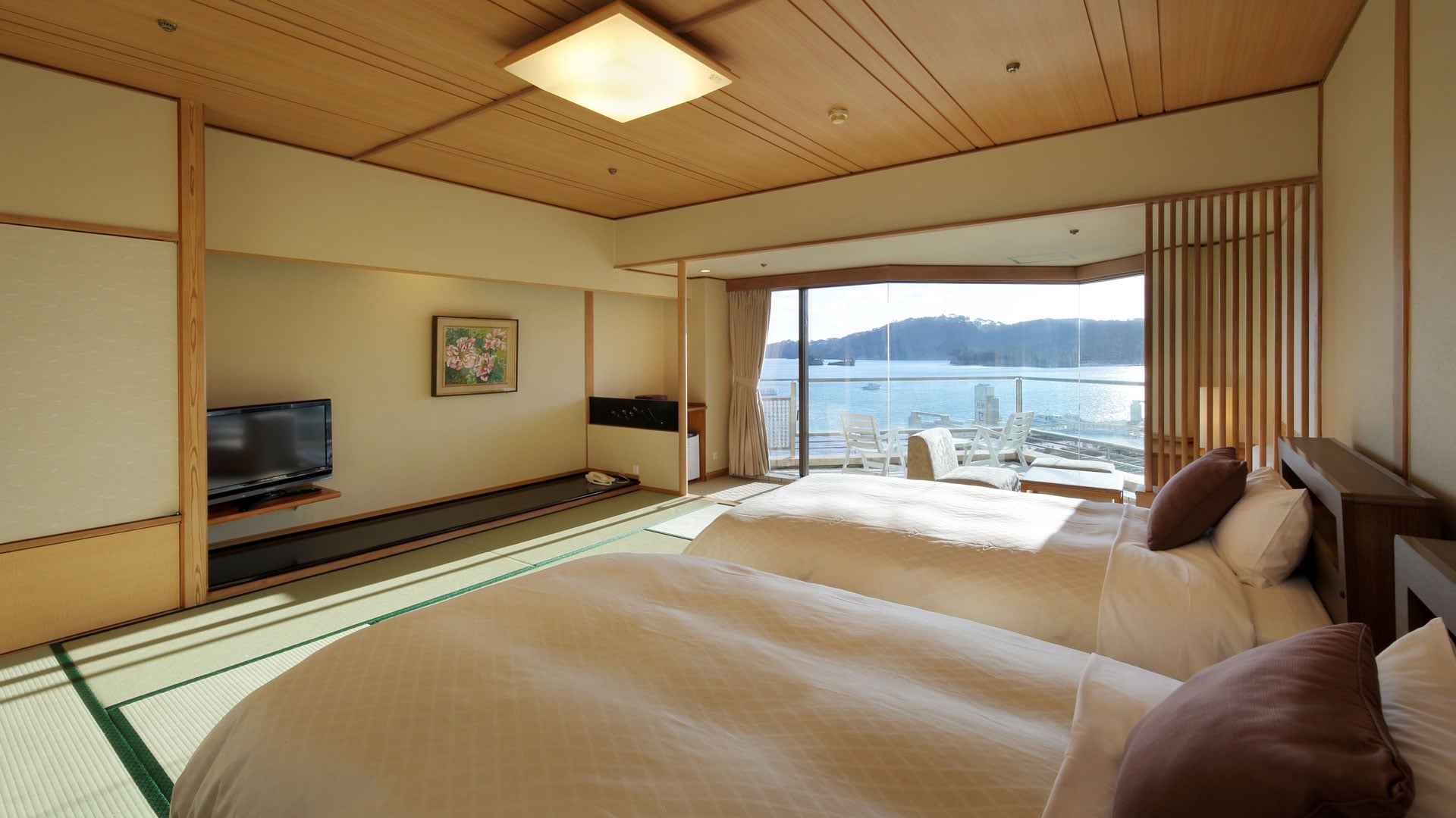 Basho-tei Ocean View Japanese Style Twin Room