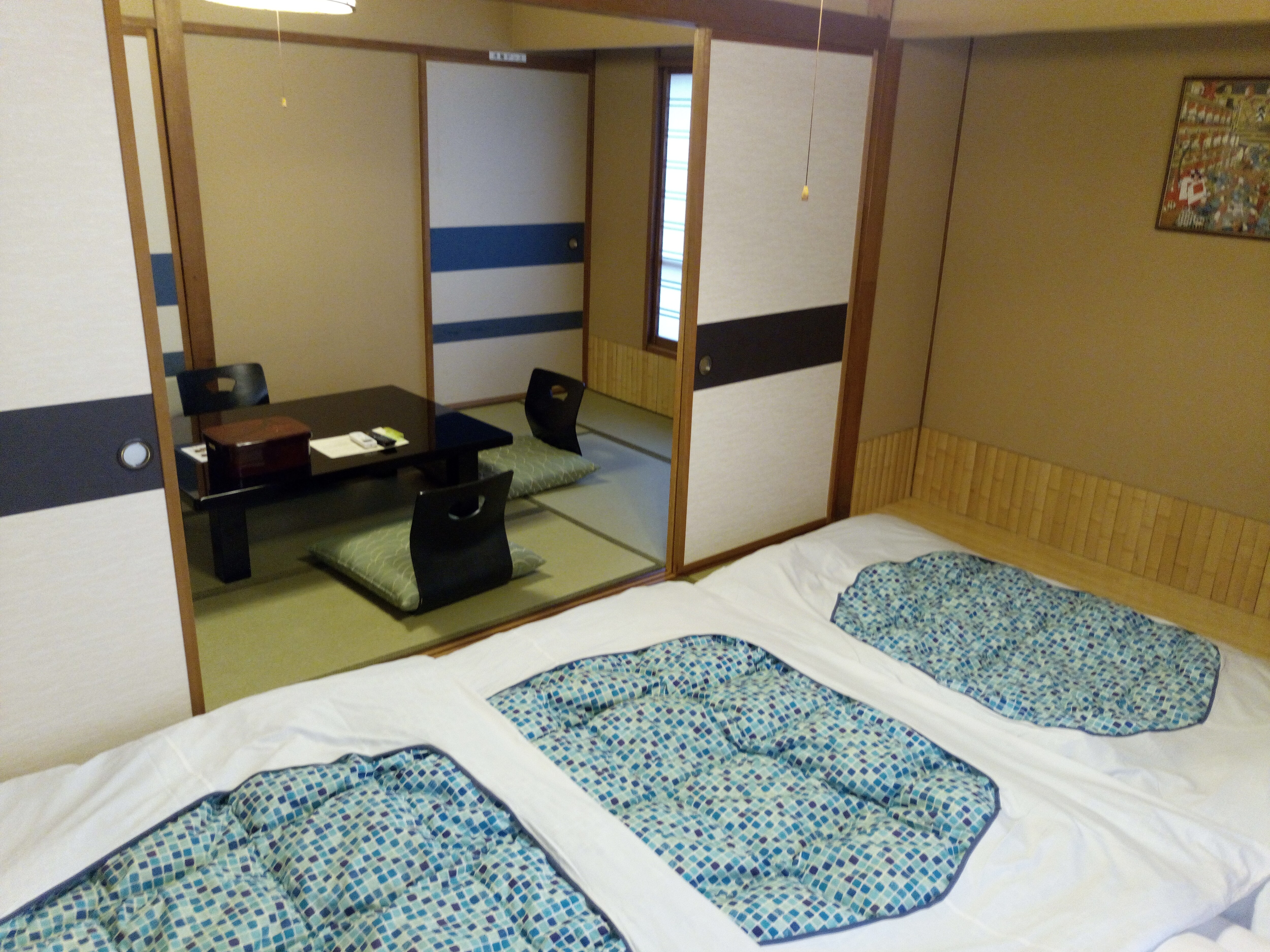 Japanese-style triple room