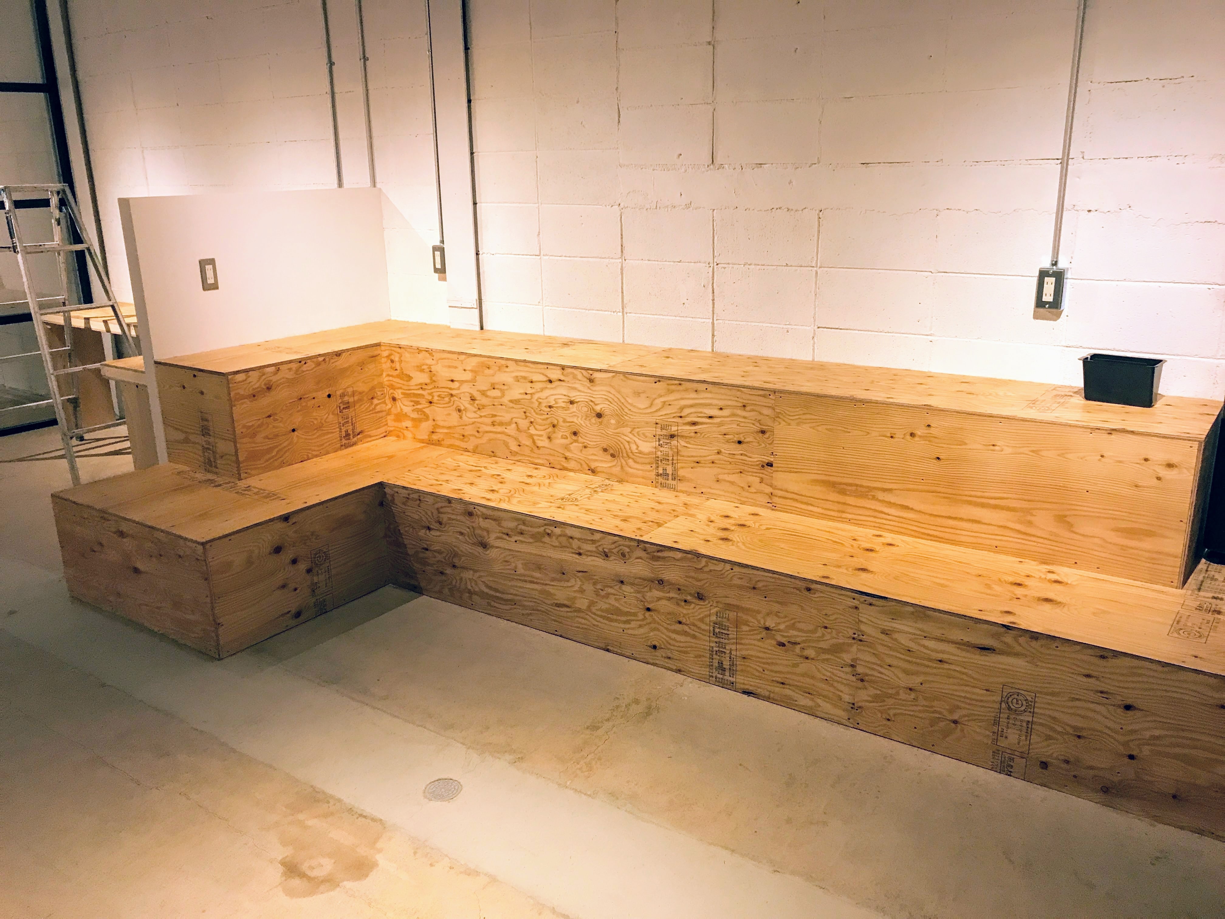 Stair booth