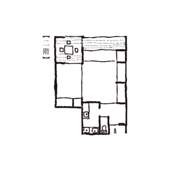 2nd floor Japanese-style room layout
