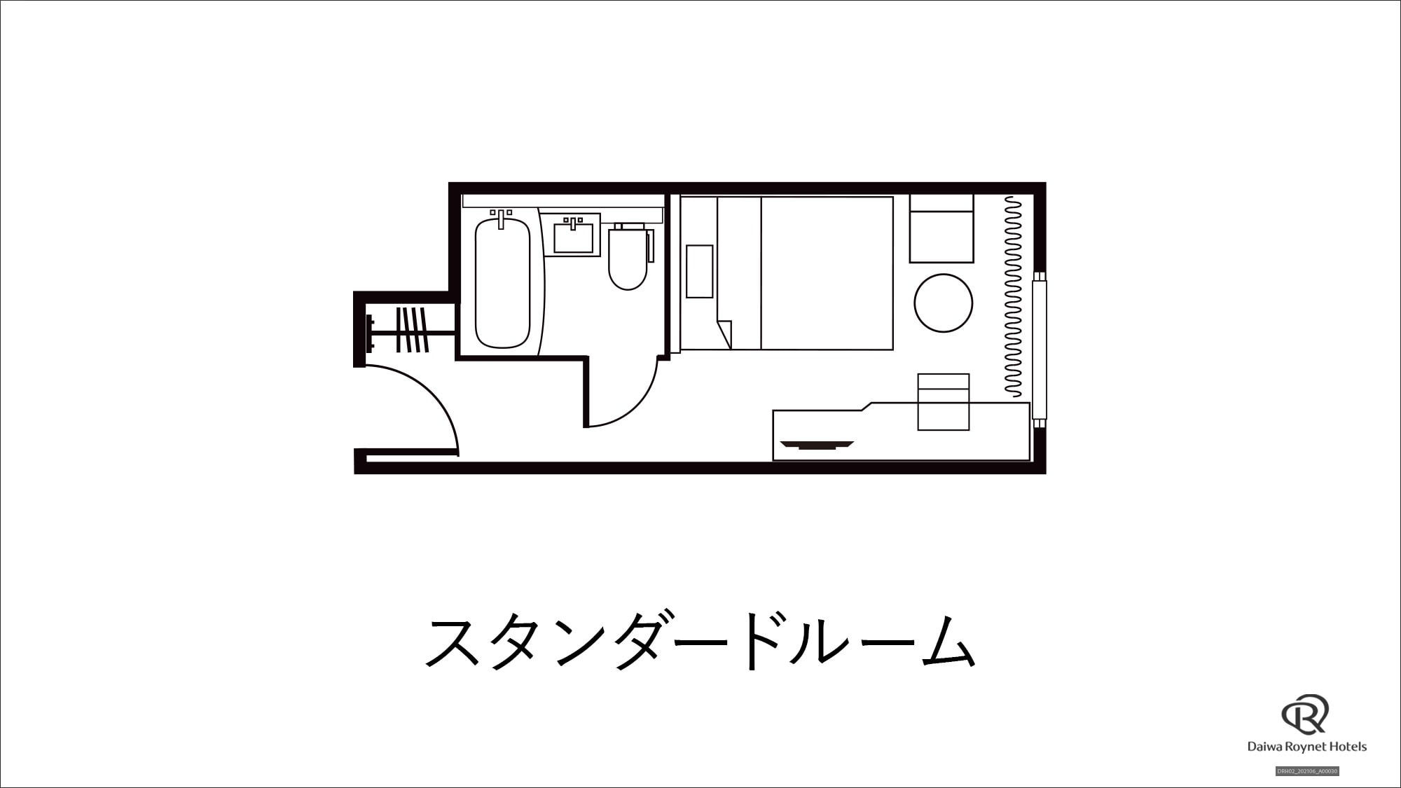 [Standard room] Floor plan
