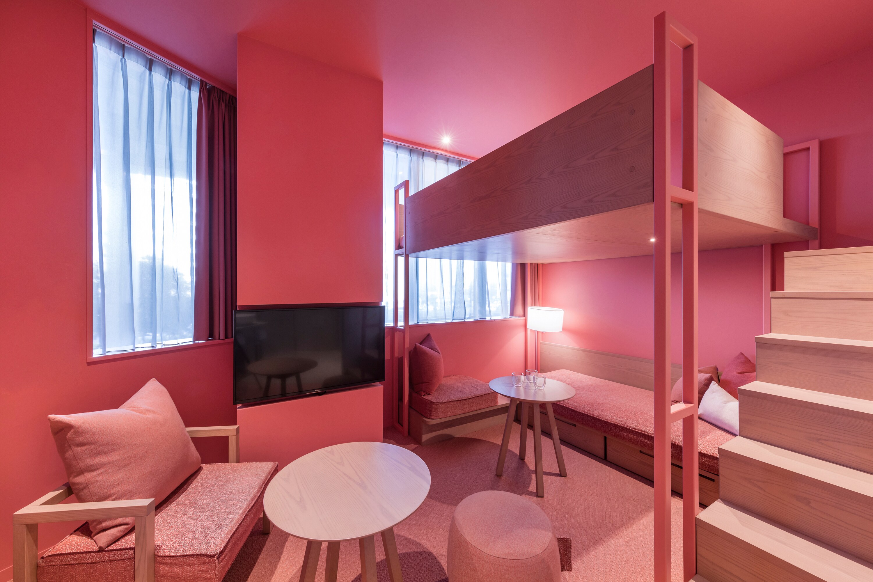 Kamar Loteng Premier (Pink)