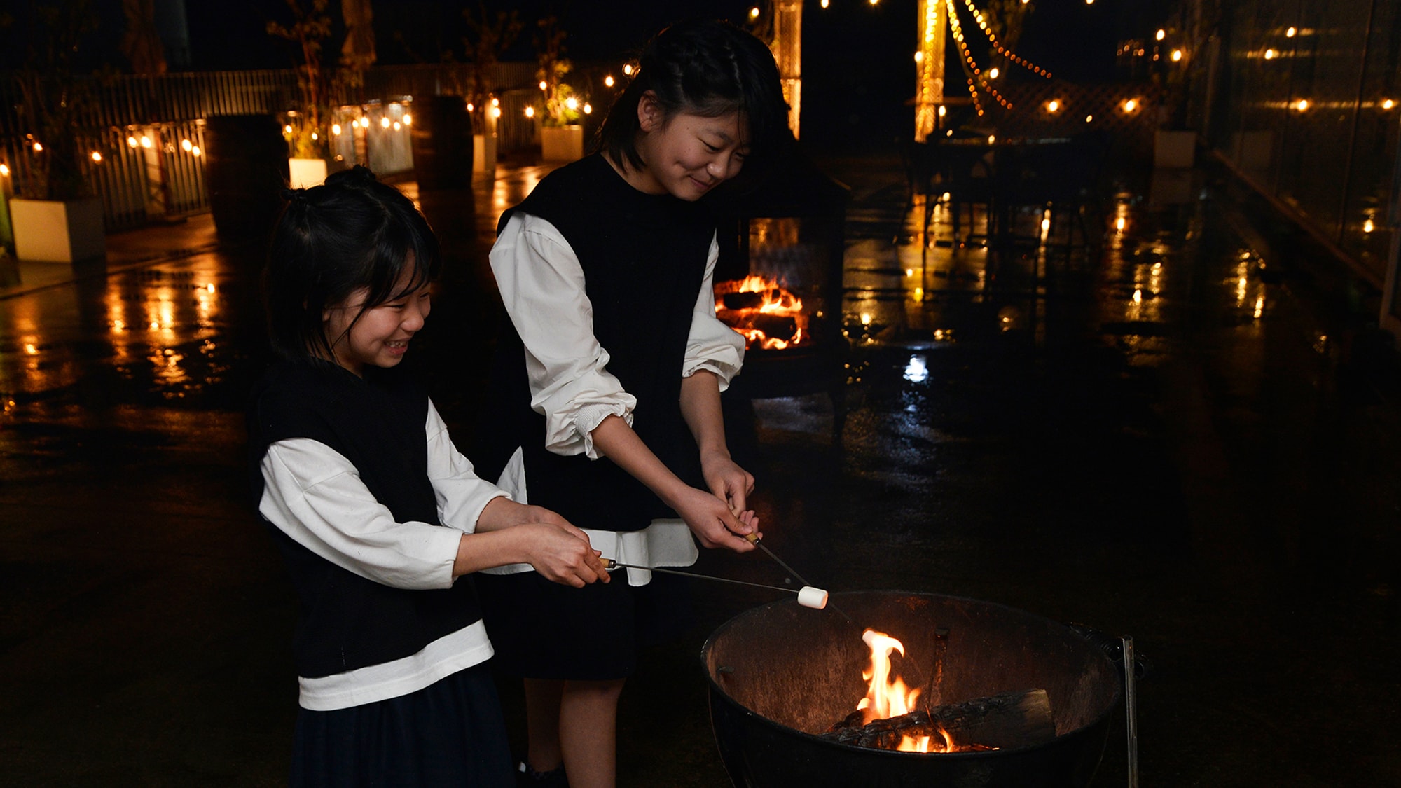 Bonfire Lounge 的 S’mores 體驗