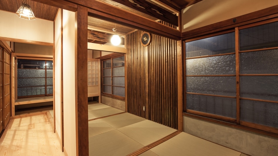 Second floor guest rooms