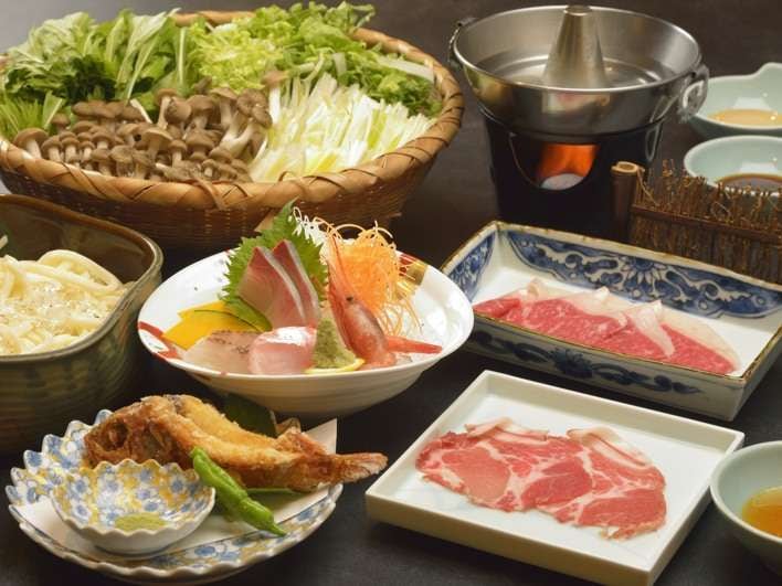 Dinner Japanese set meal