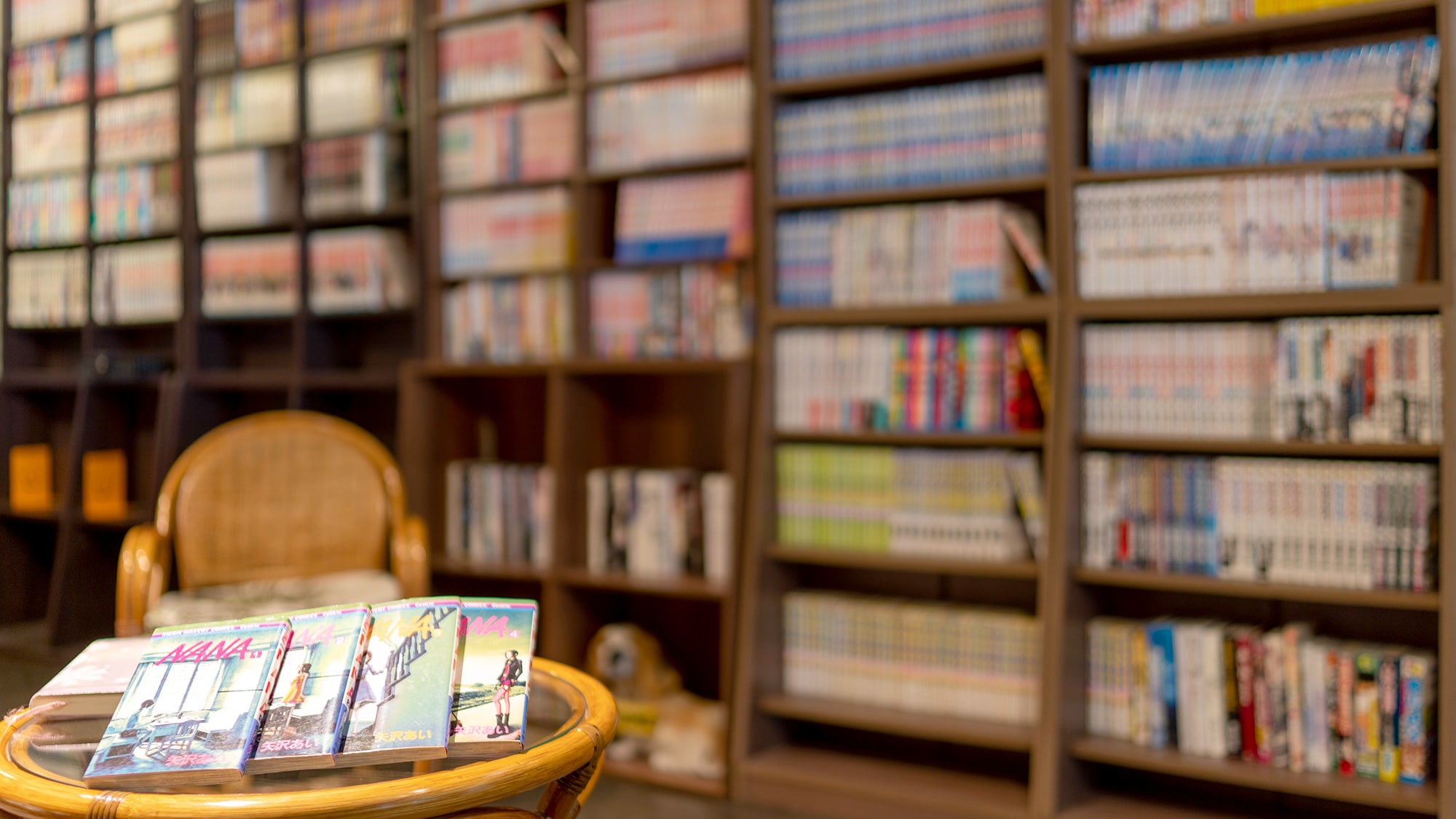 Manga book corner