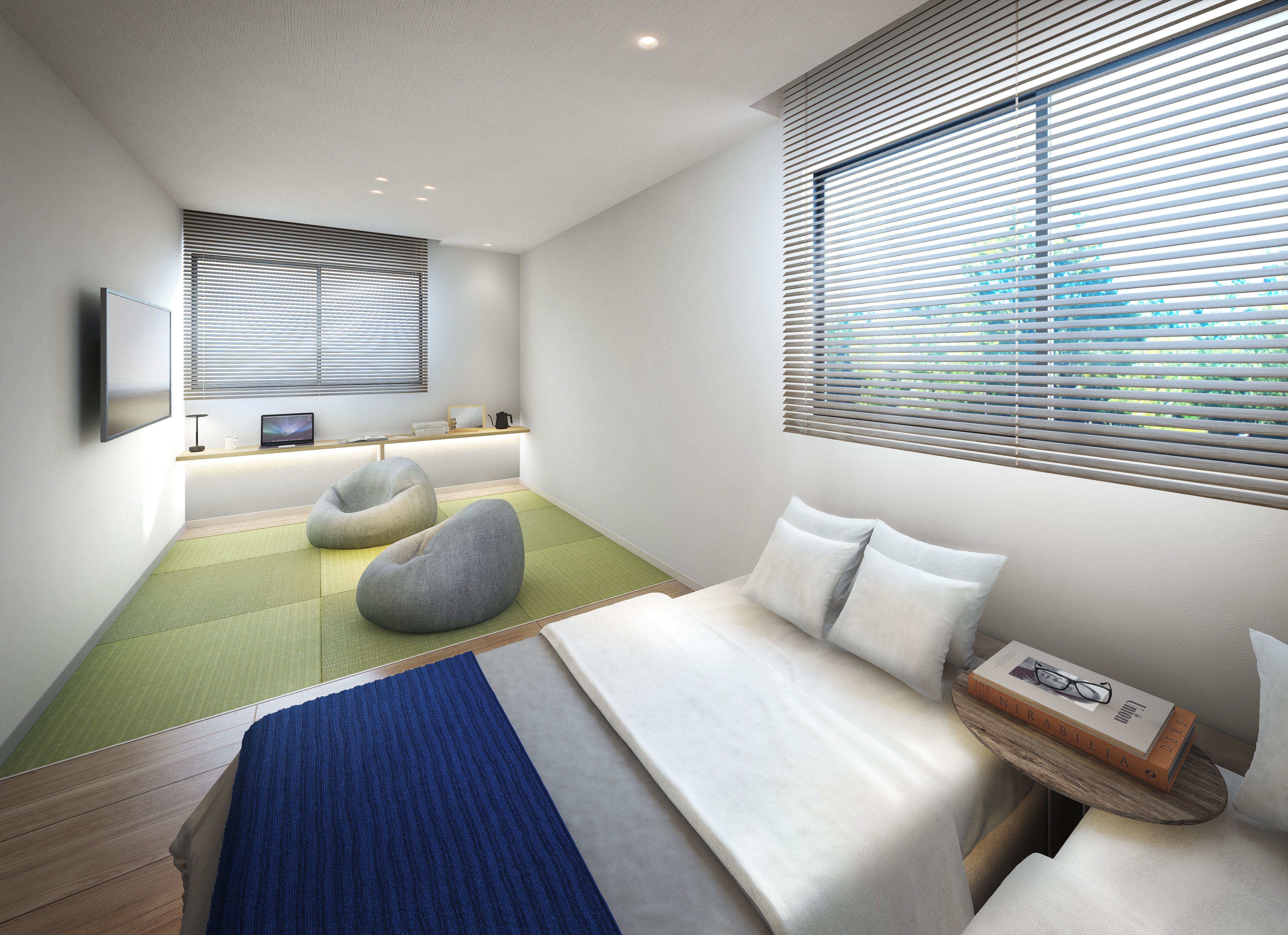 [Guest Rooms] Japanese-Western style rooms ◇ReFa installed◇Separate washroom for a comfortable hotel stay◇
