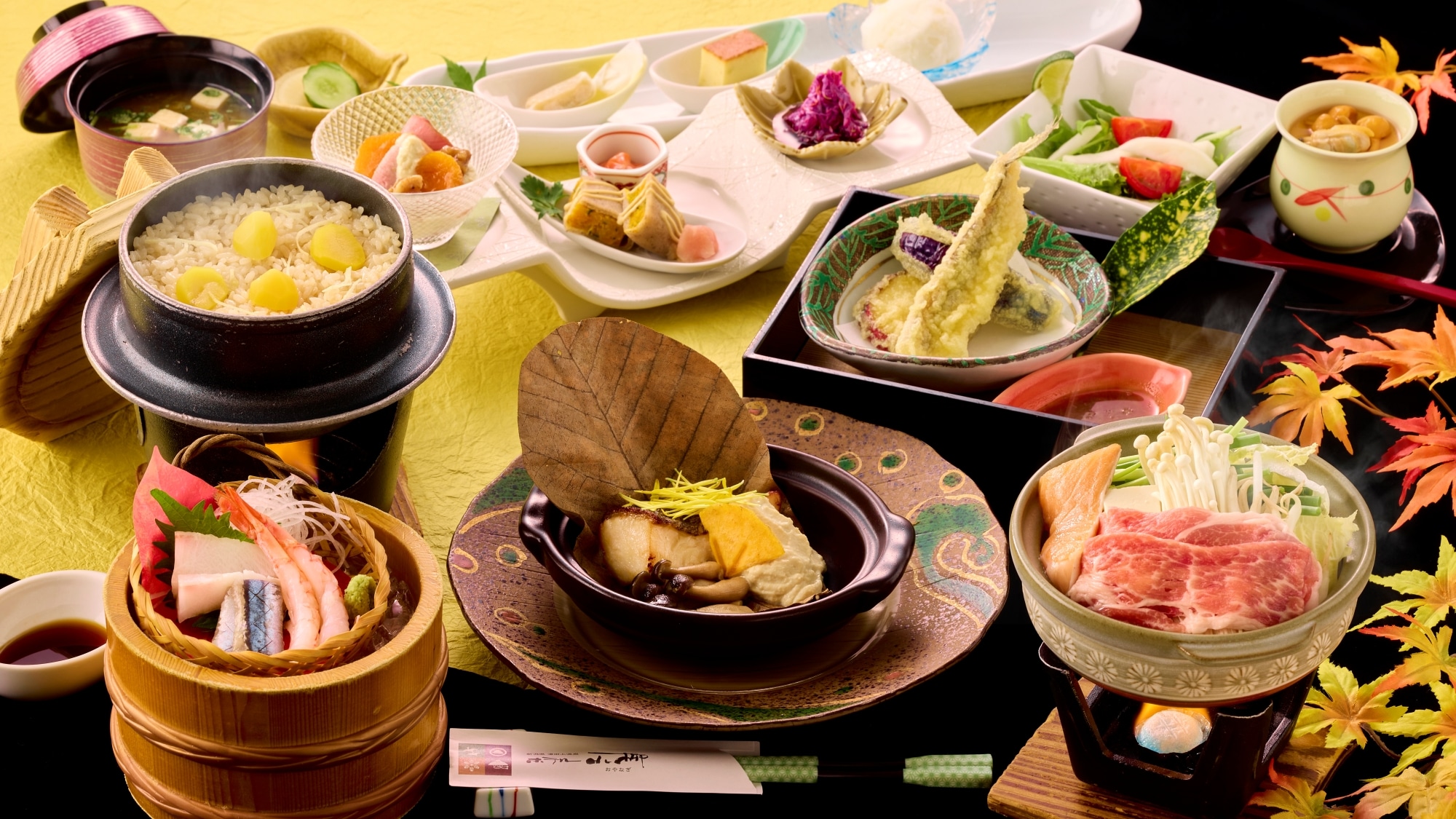 [Autumn Flavors Delicious Kaiseki Dinner]