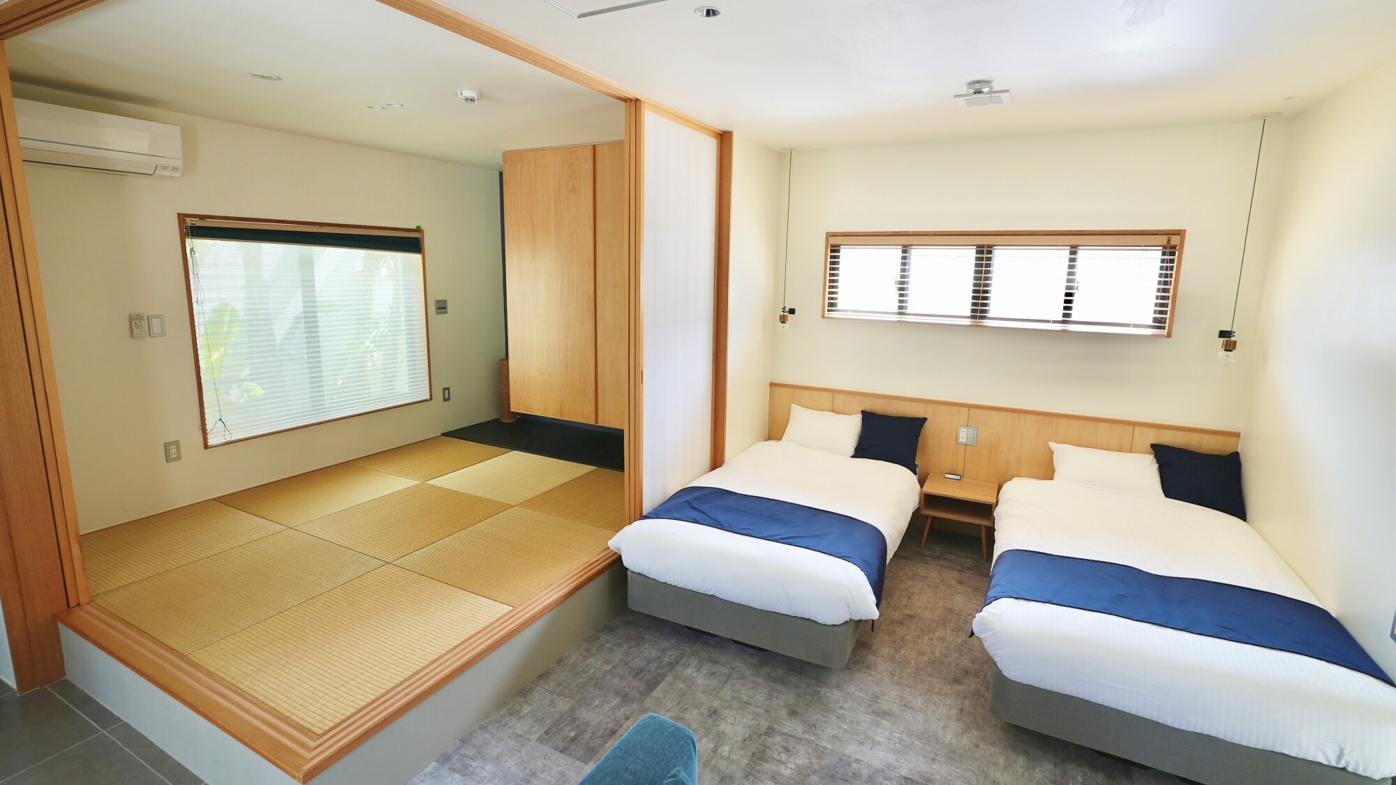 * [Example of a guest room (Building A)] Bedroom/You can sleep in a hotel bed made by France Bed.