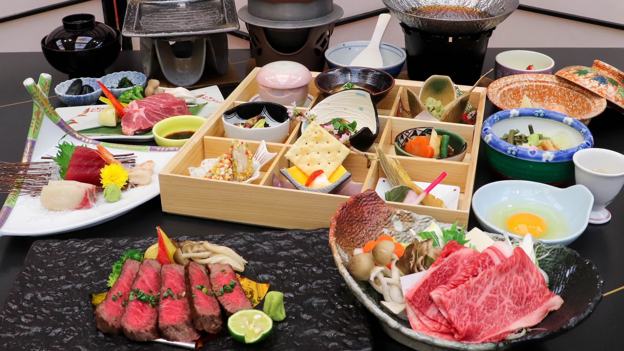 Perjamuan Kaiseki yang Penuh Warna