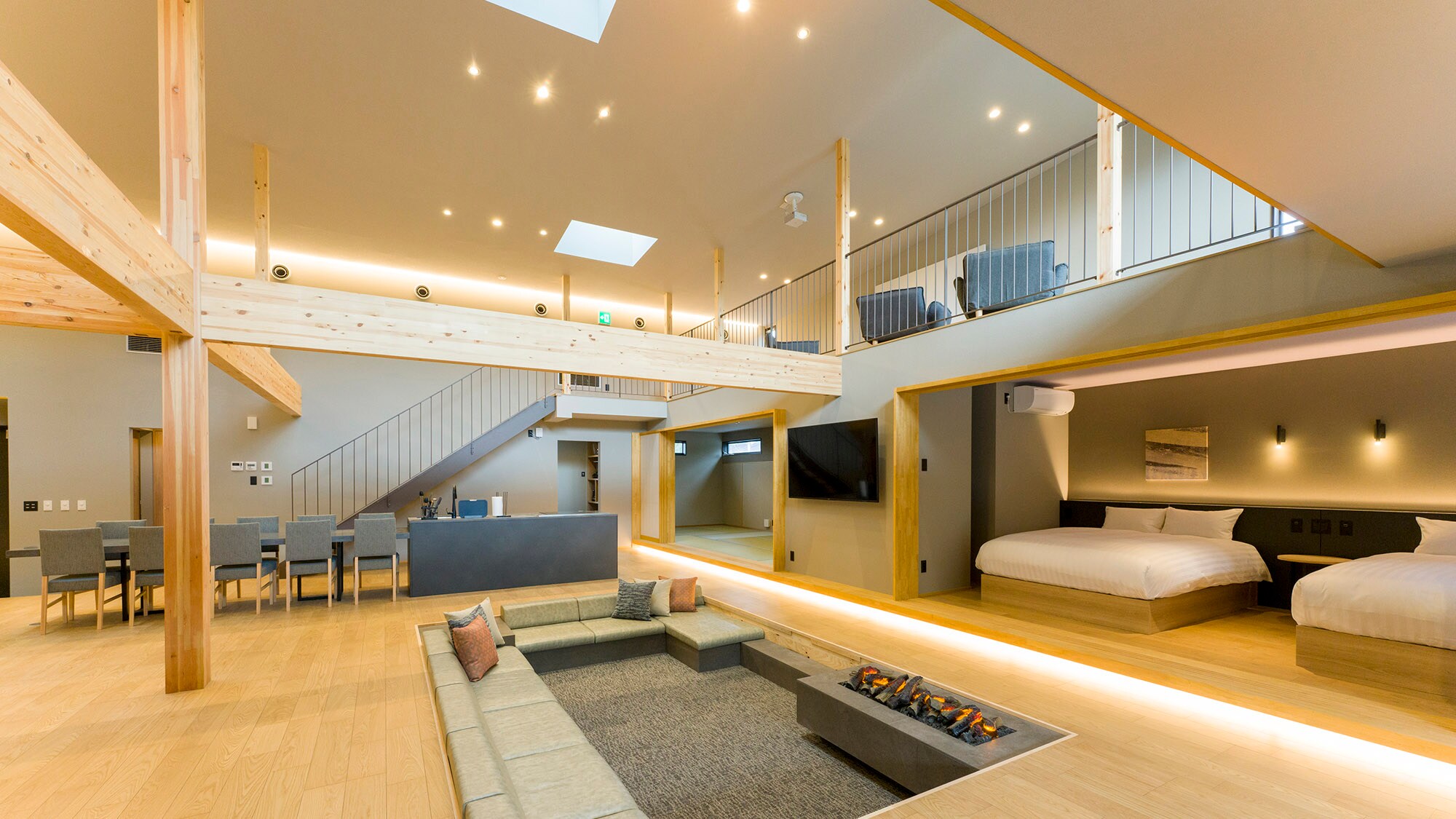 [Building A] Open and airy first floor area