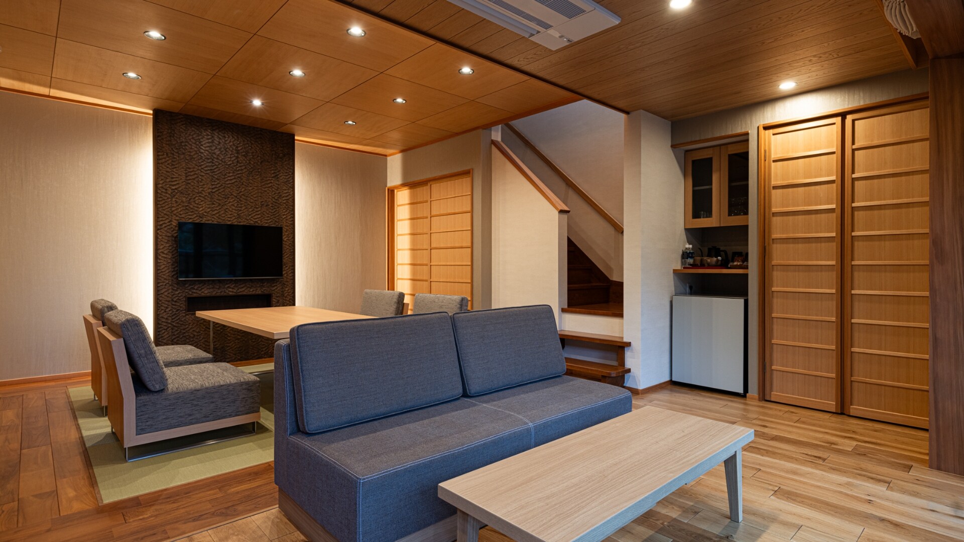 [Maisonette] Phòng suite theo phong cách Nhật Bản-Tây Âu có bồn tắm ngoài trời