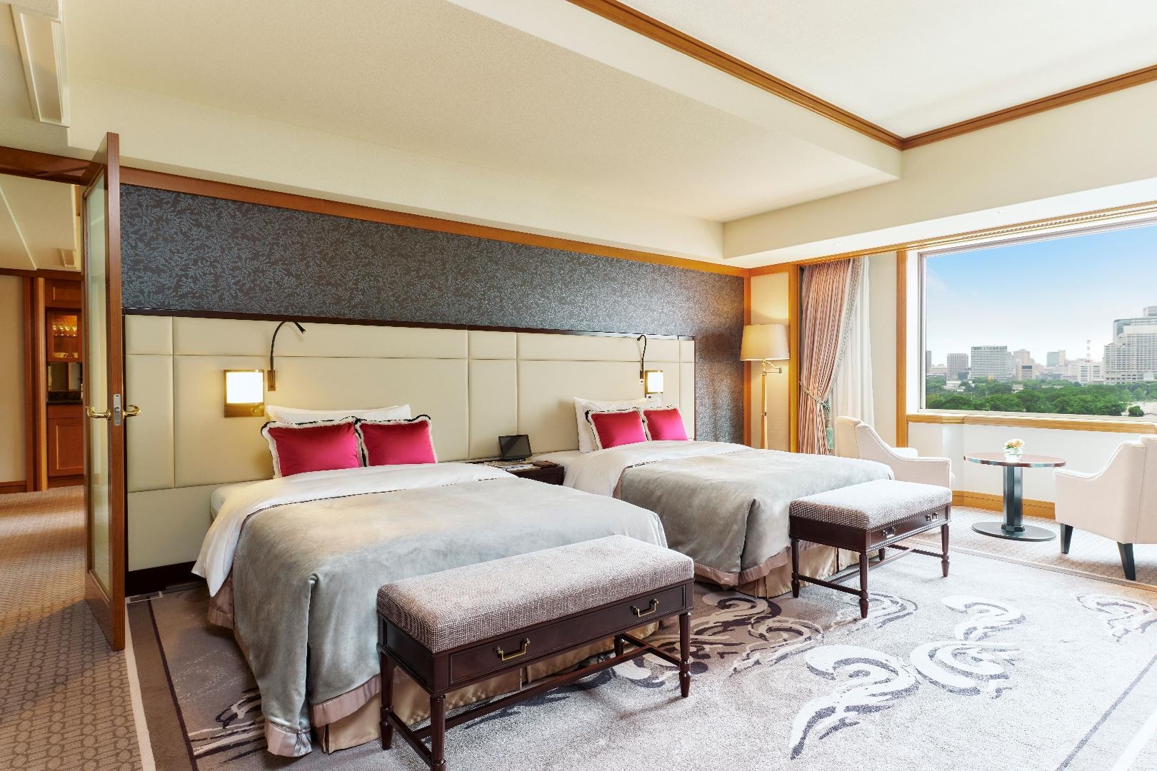 ★[Main Building Regular Floor] Park View Corner Suite Bedroom_901